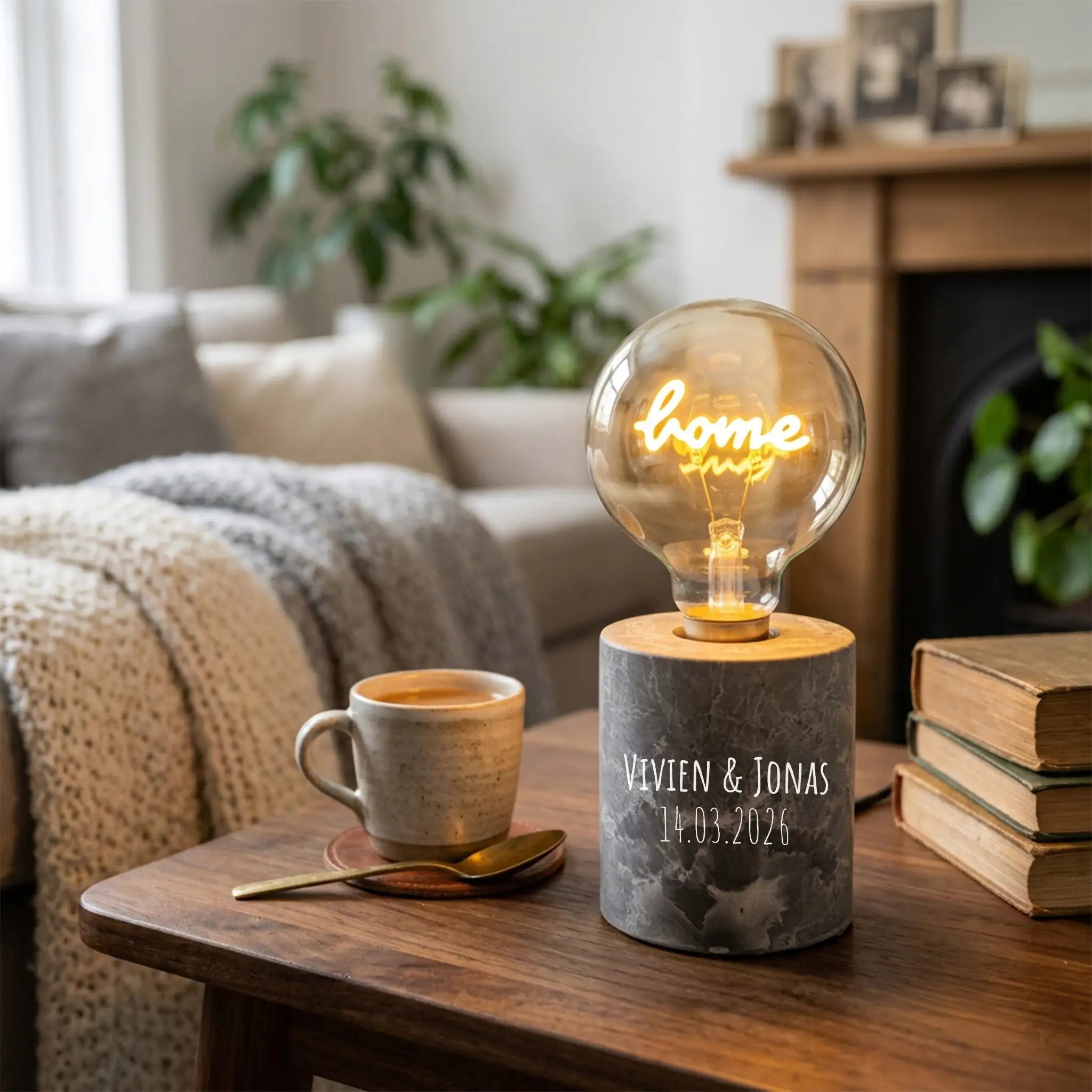 MEA Living Tischlampe Glühbirne - wunderwunsch