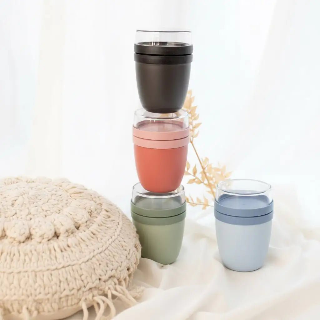 MEPAL Müslibecher personalisiert - Tier Aquarell - wunderwunsch
