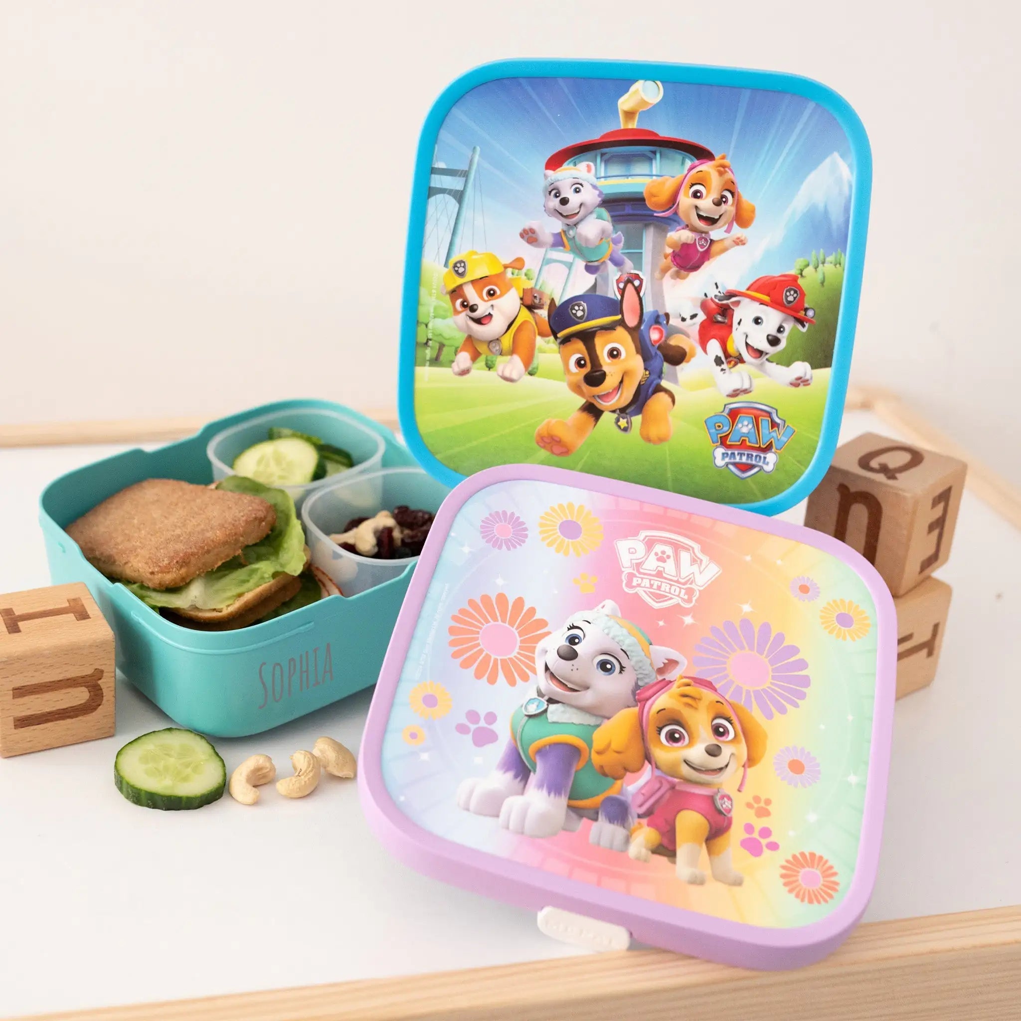 MEPAL Paw Patrol Brotdose personalisiert - wunderwunsch