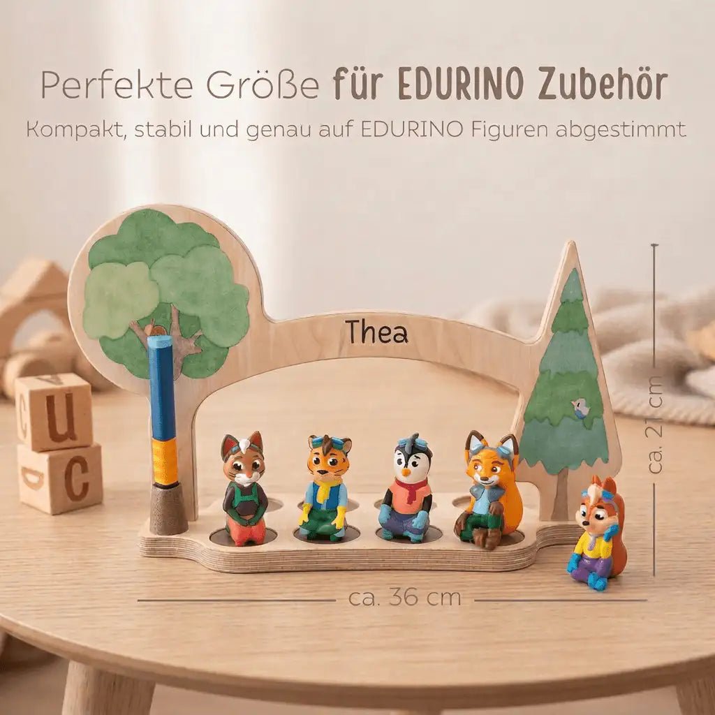 Modulares Regal für Edurino Figuren und Eingabestift - Zauberwald - wunderwunsch