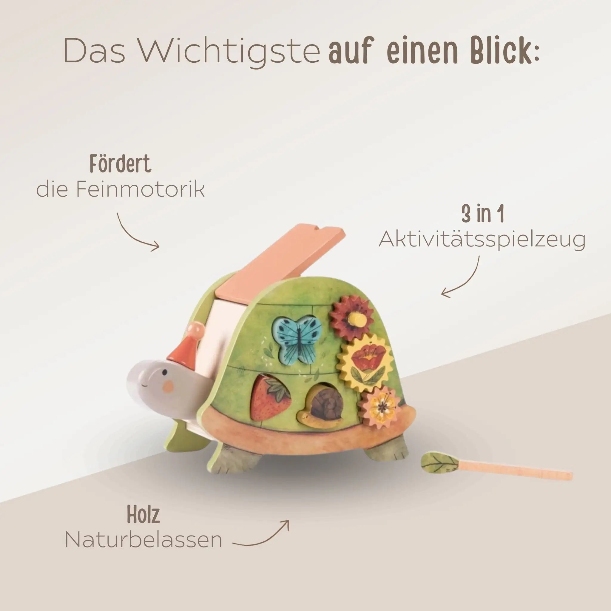 MOULIN ROTY Schildkröte - wunderwunsch