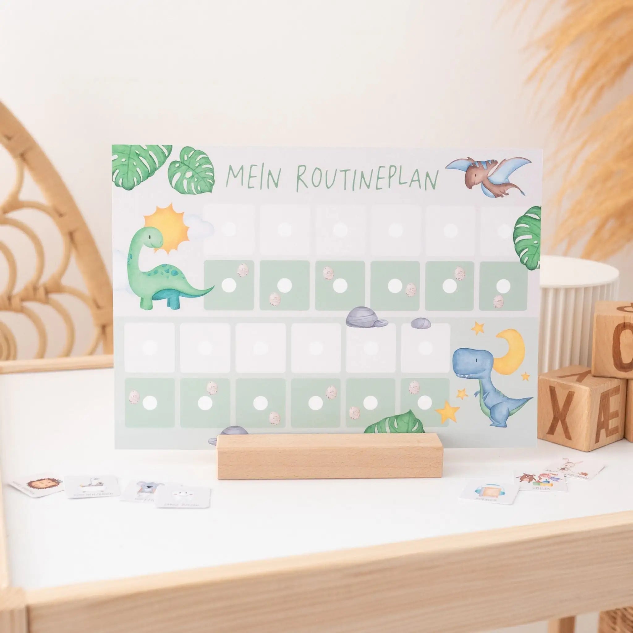 Routineplan "Dinos" - wunderwunsch
