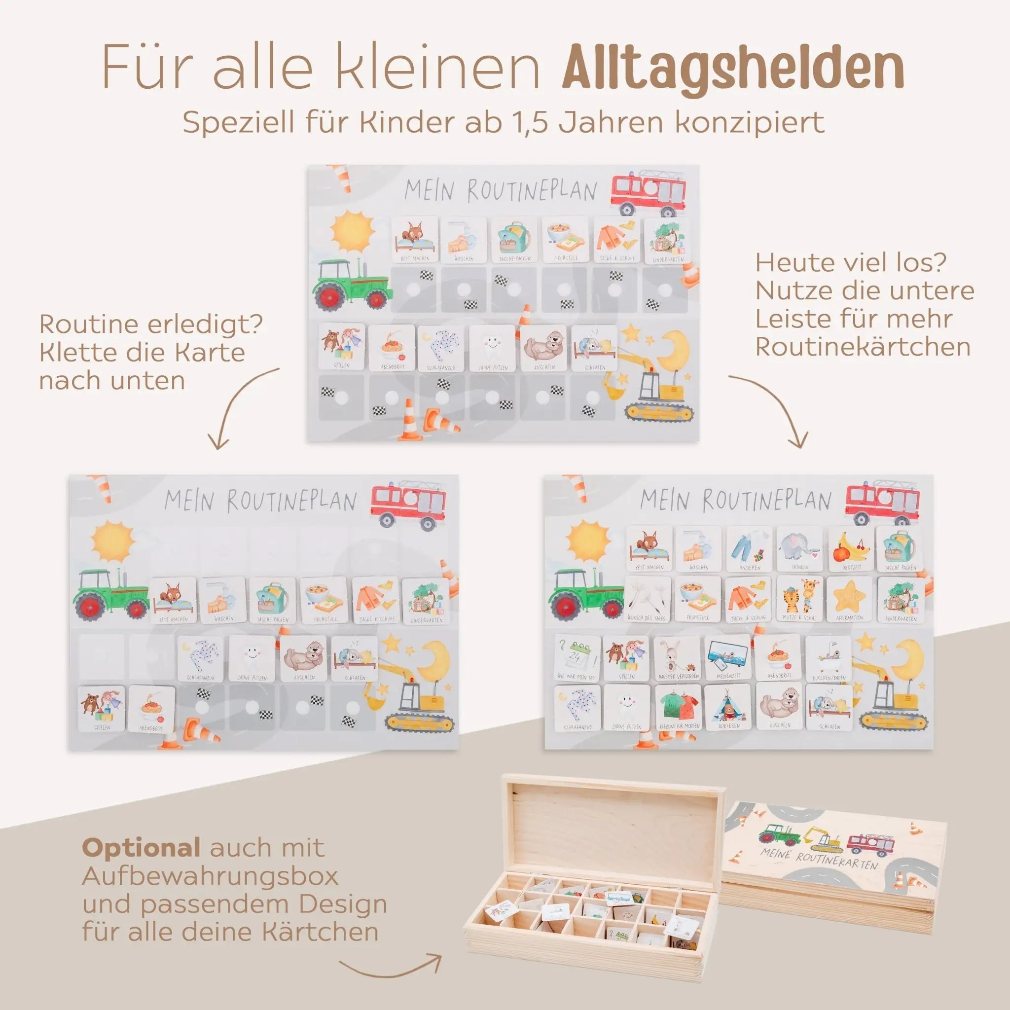Routineplan "Fahrzeuge" - wunderwunsch