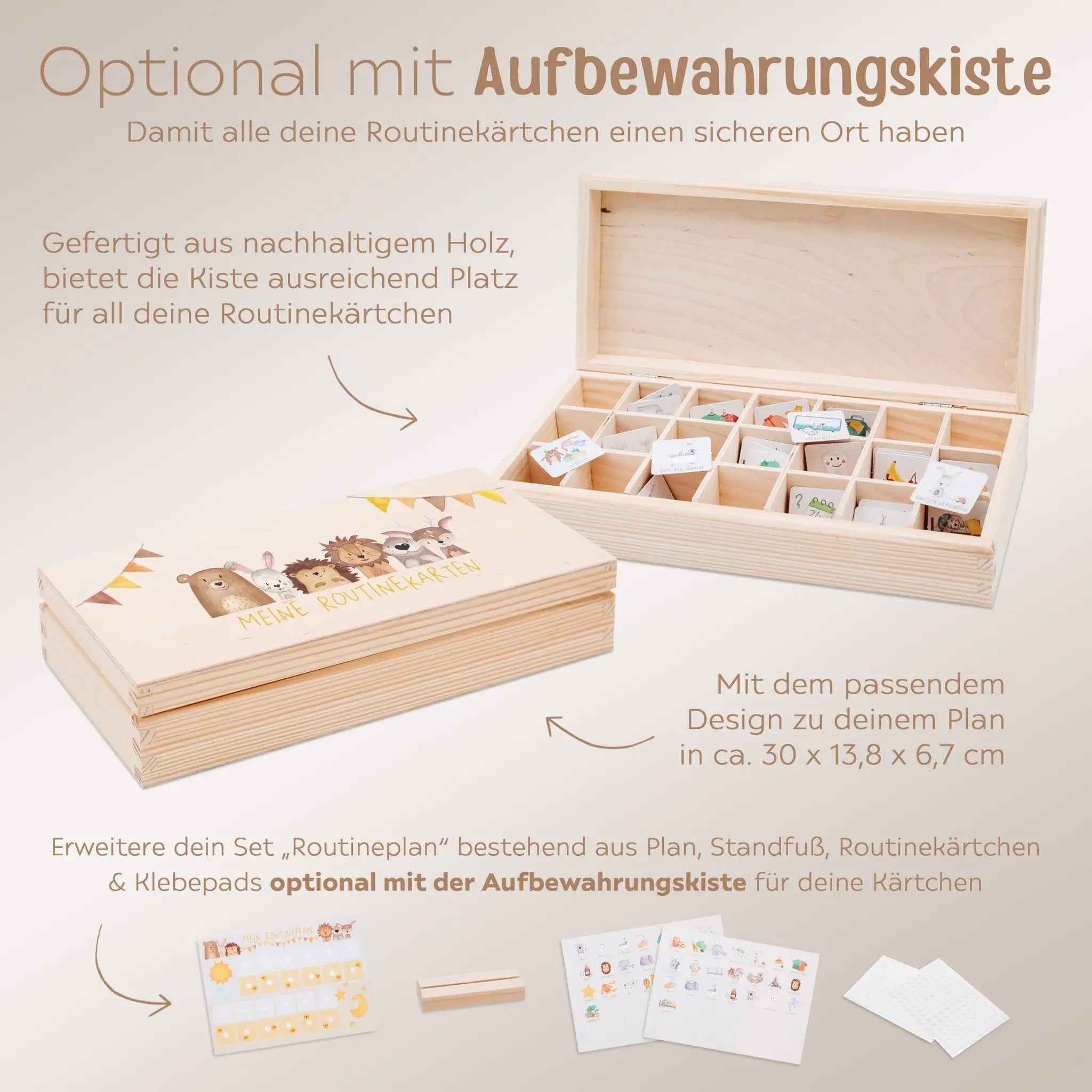 Routineplan "Tiere Girlande" - wunderwunsch