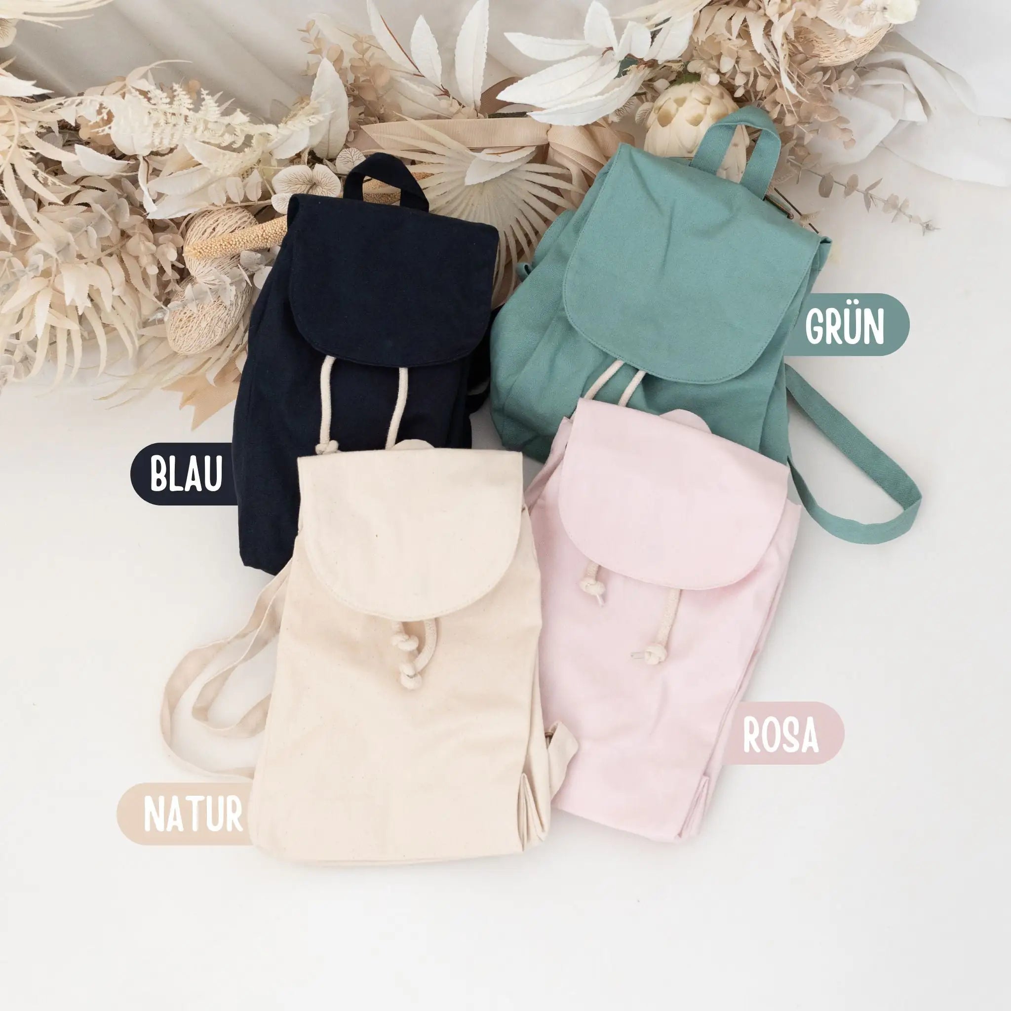 Rucksack mit Namensstick & Wunderwunsch - Tier - wunderwunsch