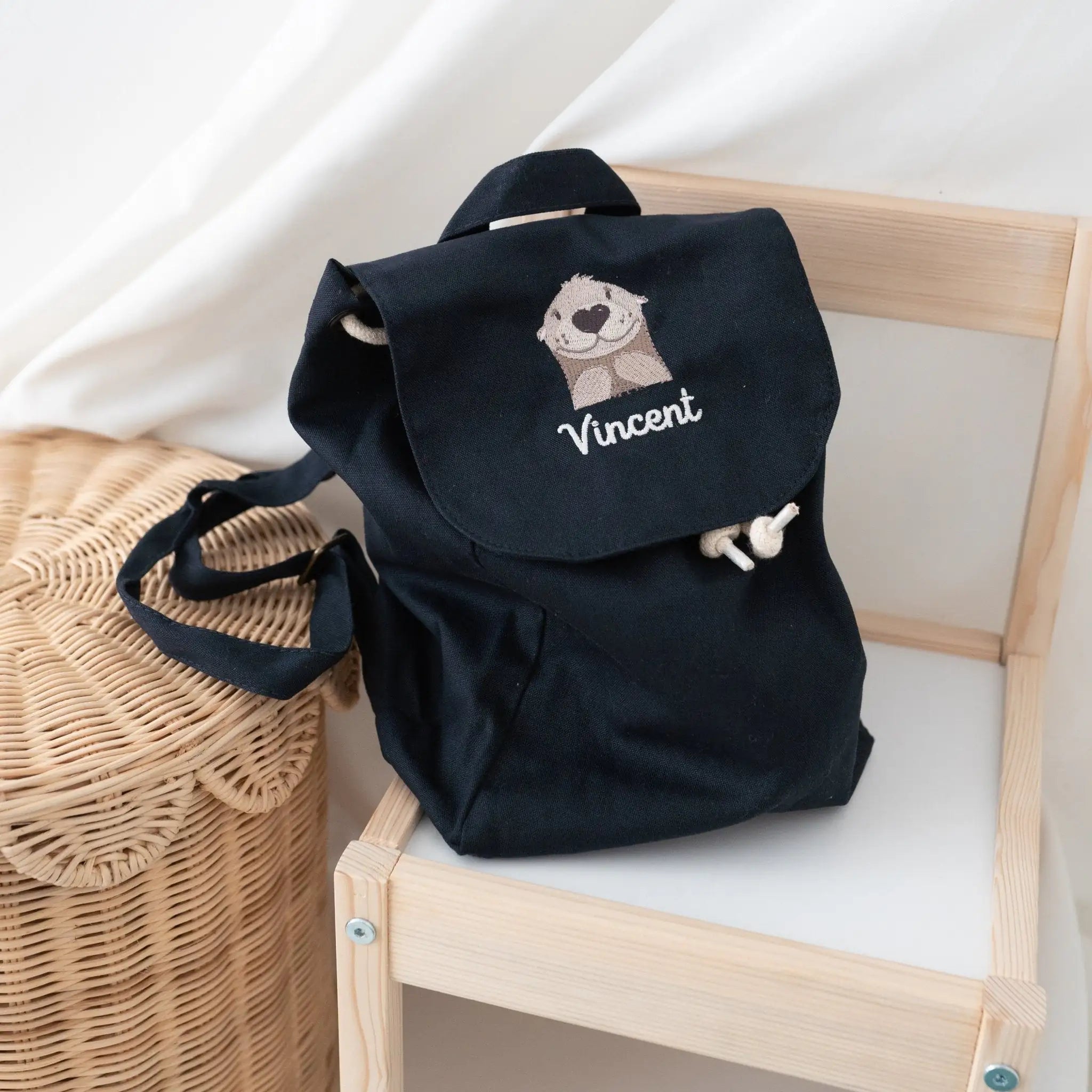 Rucksack mit Namensstick & Wunderwunsch - Tier - wunderwunsch