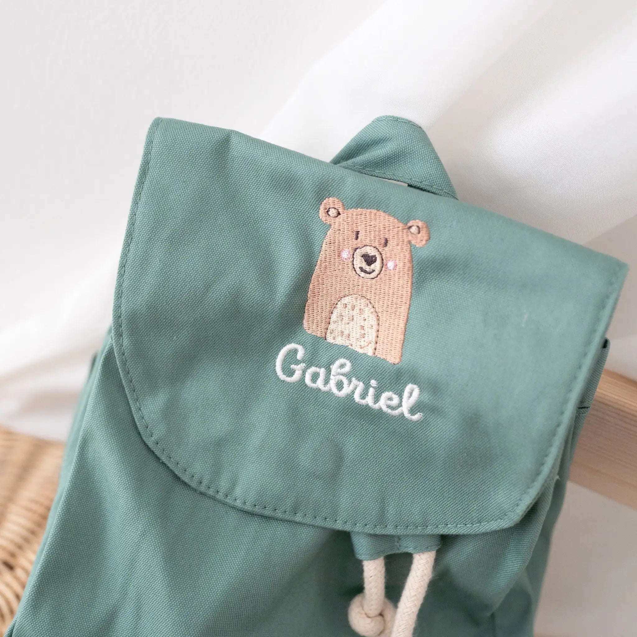 Rucksack mit Namensstick & Wunderwunsch - Tier - wunderwunsch