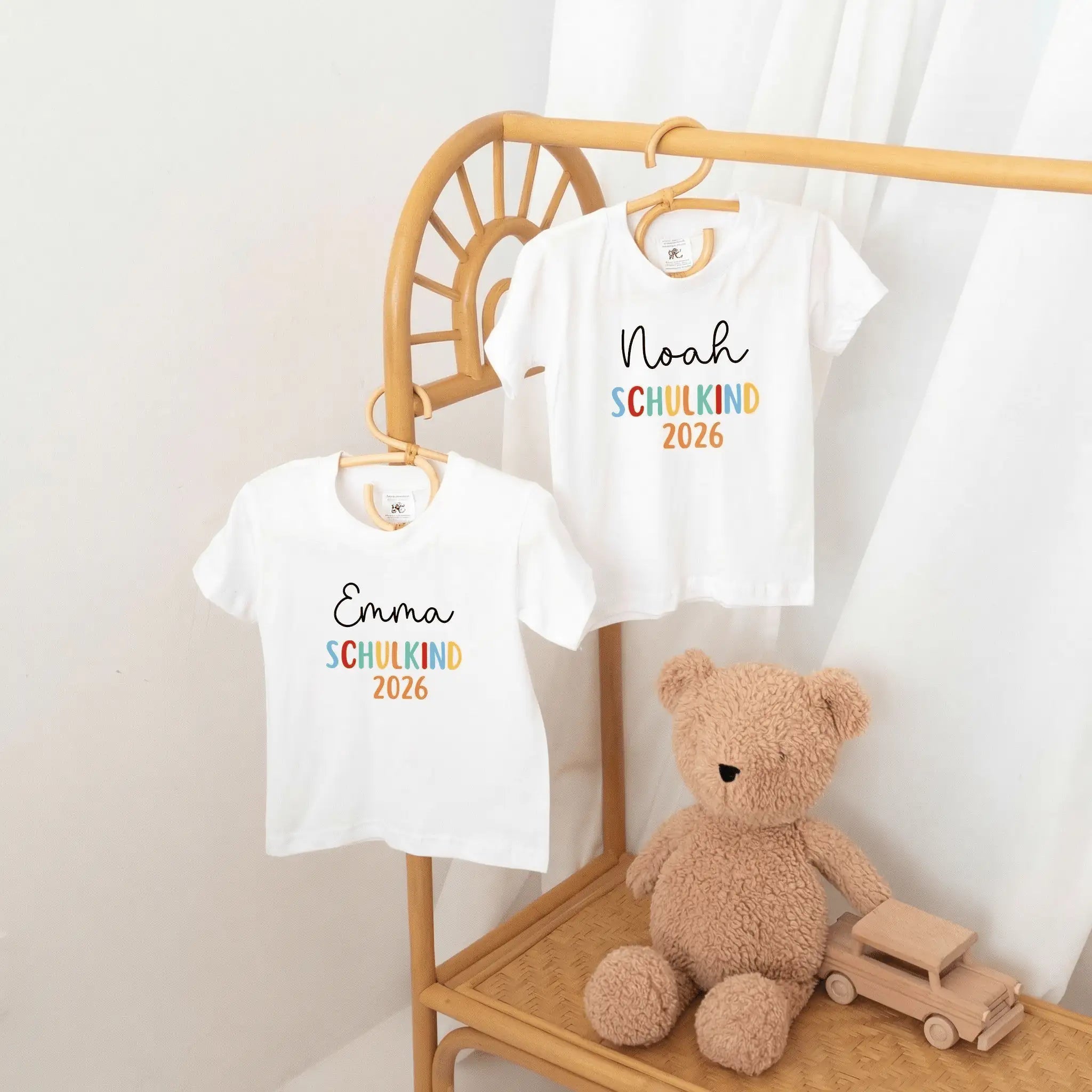 Schulkind 2026 T-Shirt personalisiert - wunderwunsch