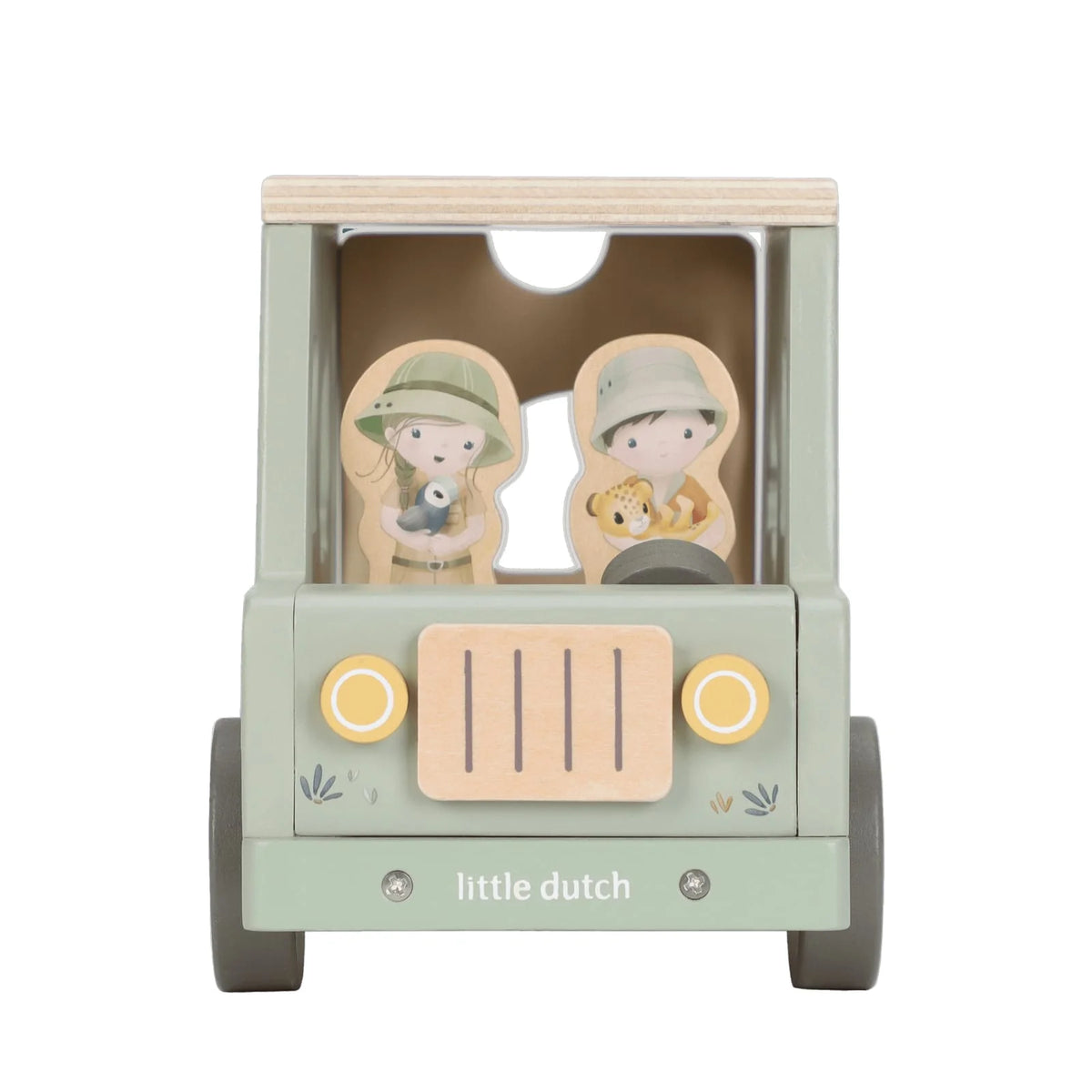 LITTLE DUTCH Formensortierer Auto - Safari Friends