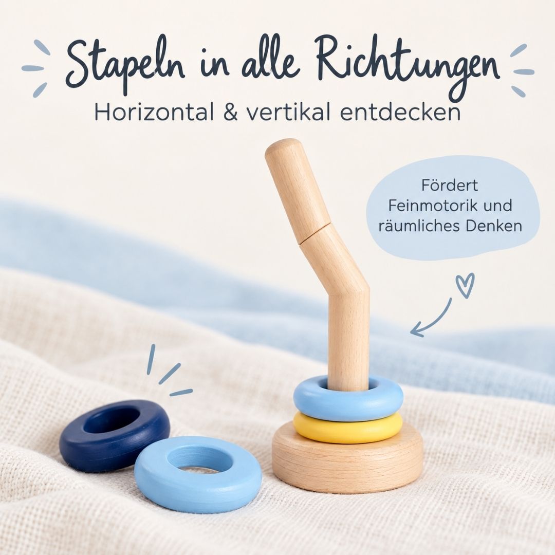 SMALL FOOT Baby-Box - 10 - 12 Monate „Ordnen & Sortieren“ - wunderwunsch