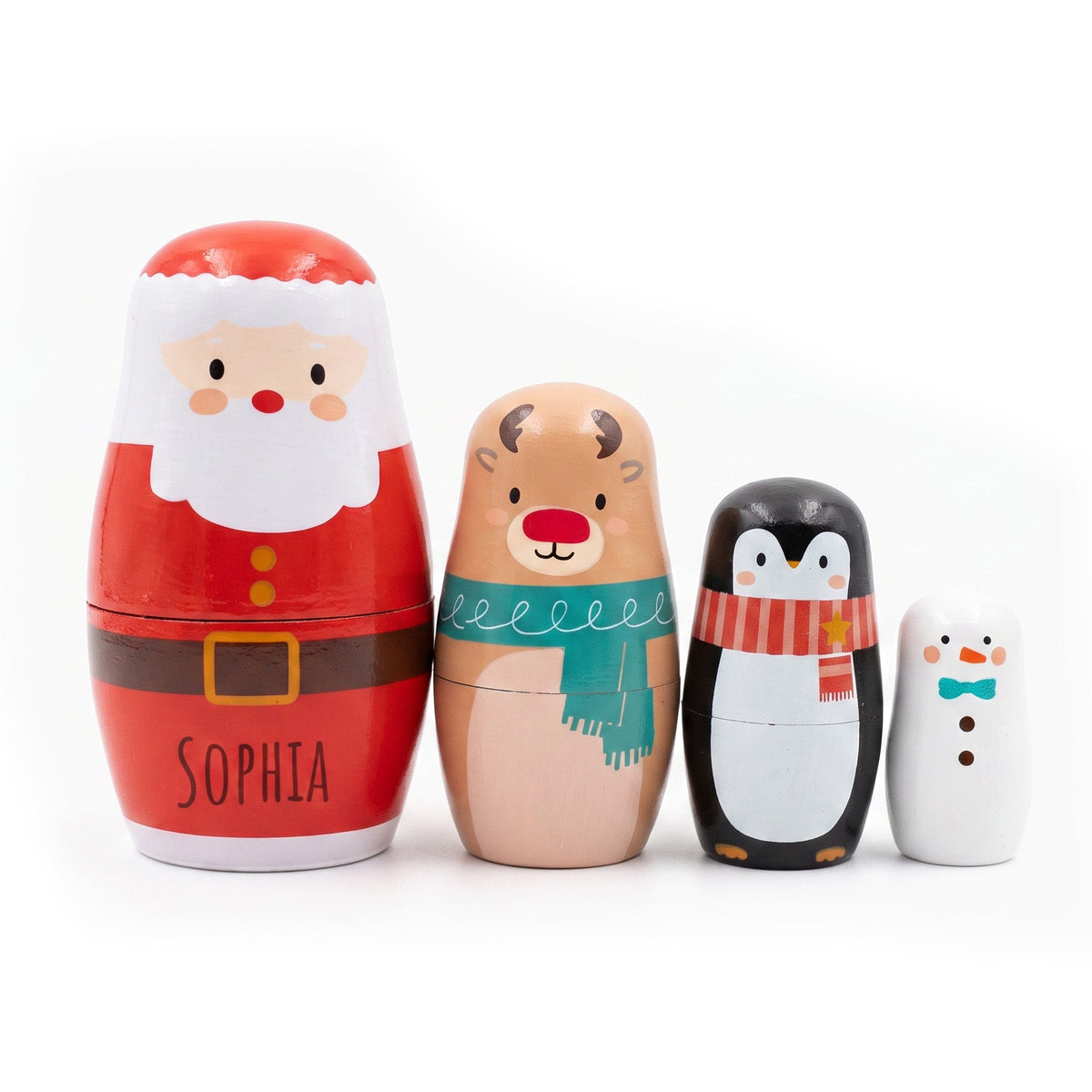 SMALL FOOT Matrjoschka Weihnachten - wunderwunsch