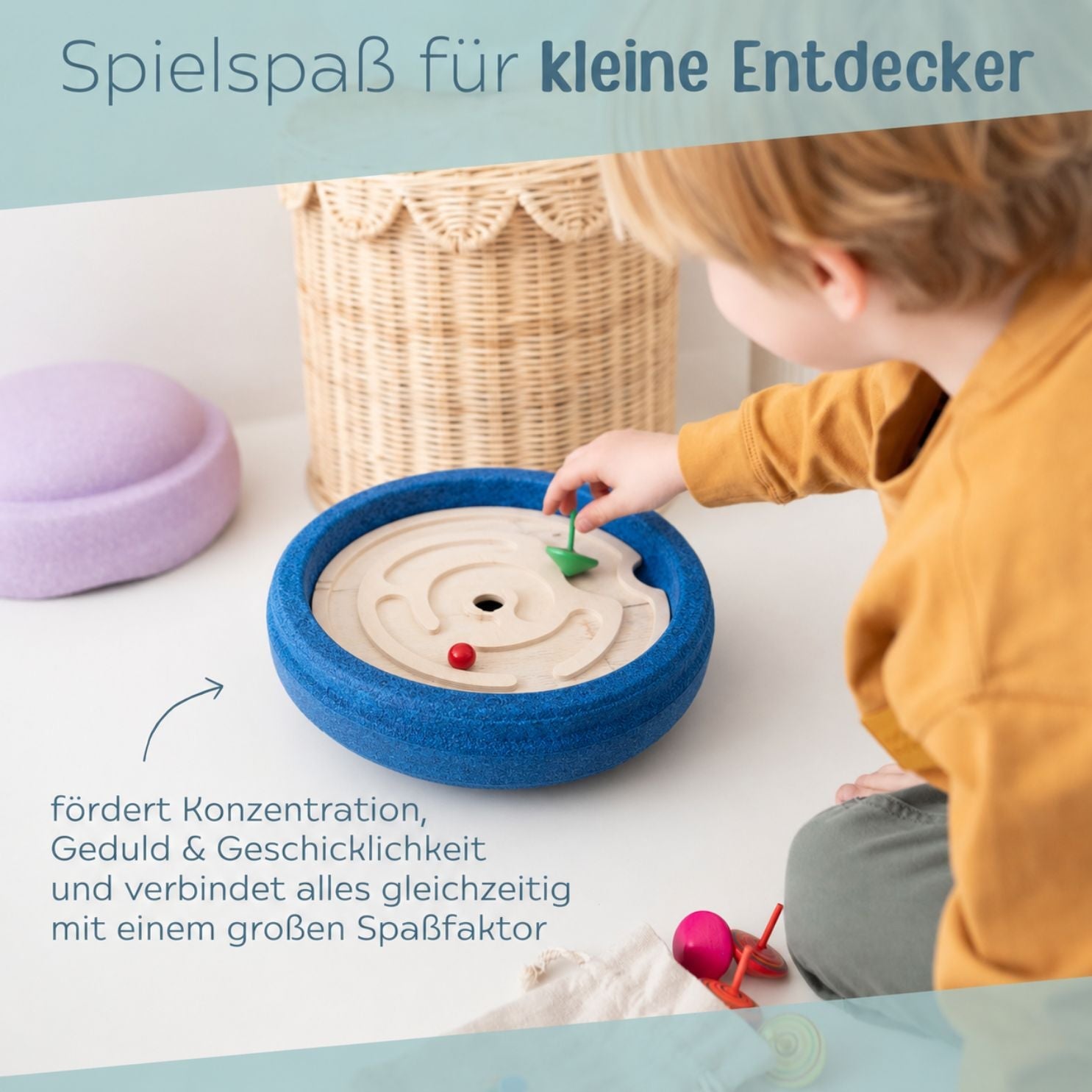 STAPELWELT 6er Set Einsätze Geschicklichkeit & Motorik-Bundle - wunderwunsch