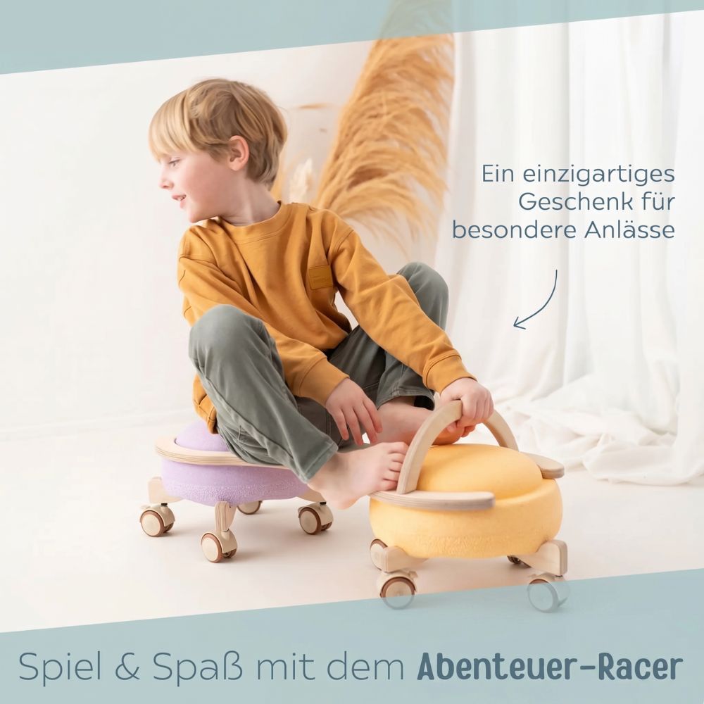 STAPELWELT Abenteuer Racer aus Holz - wunderwunsch
