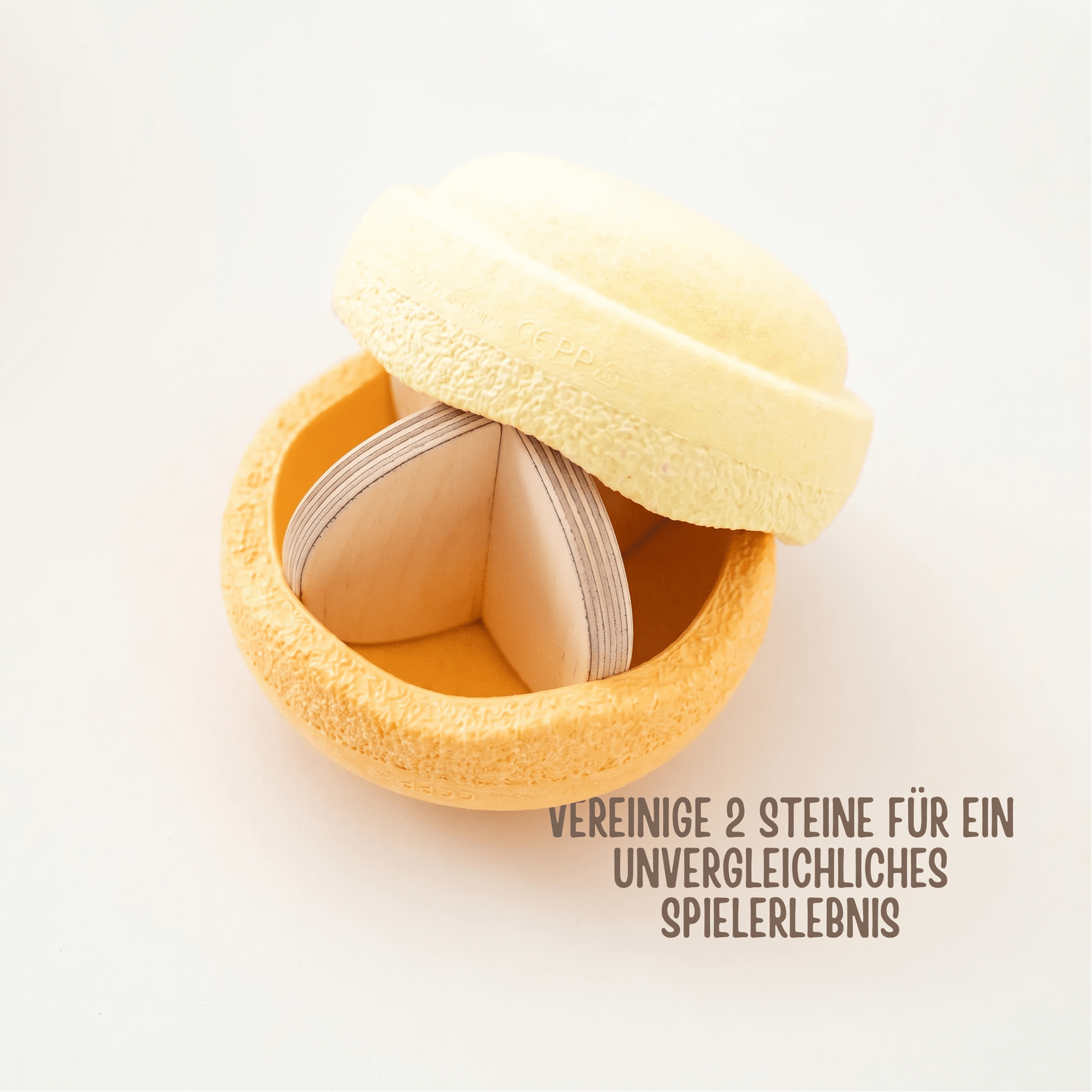 STAPELWELT Stein-Buddy aus Holz - wunderwunsch