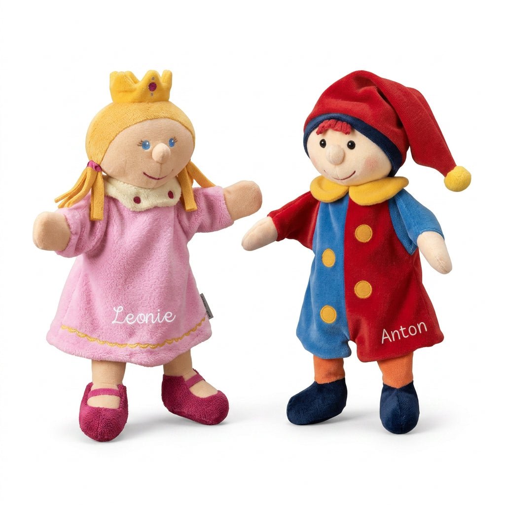 STERNTALER Handpuppe personalisiert - Kasperle & Prinzessin - wunderwunsch