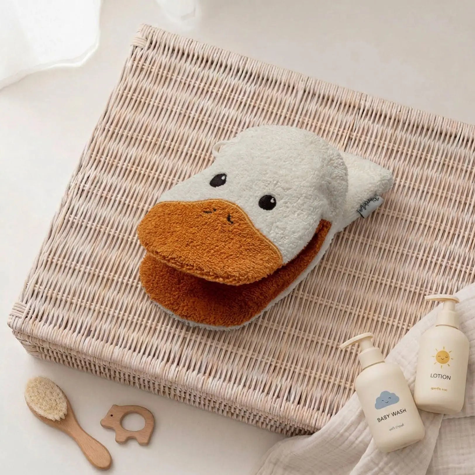 STERNTALER Waschhandschuh Tier Frottee personalisierbar - wunderwunsch
