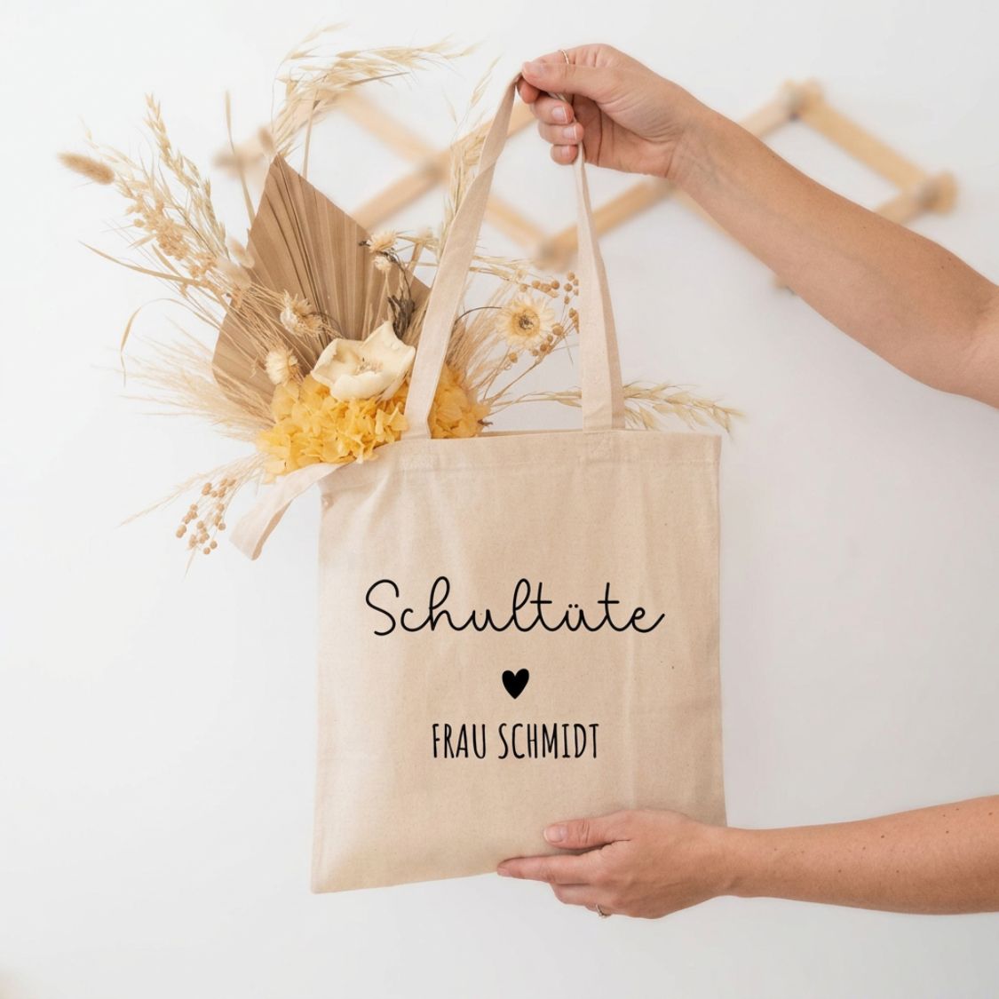 Stoffbeutel - Schultüte für Lehrer - wunderwunsch