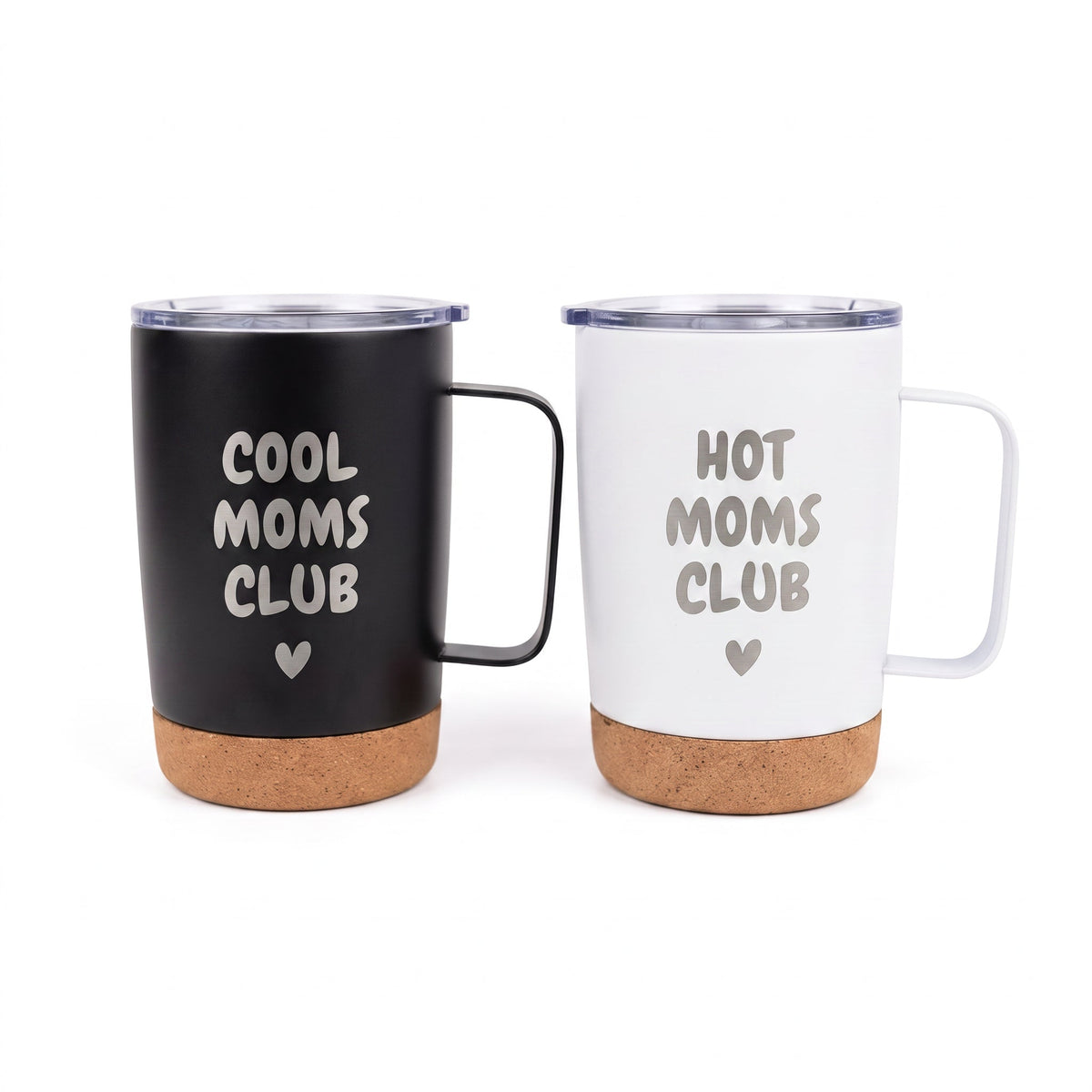 Thermobecher mit Kork - Moms Club - wunderwunsch