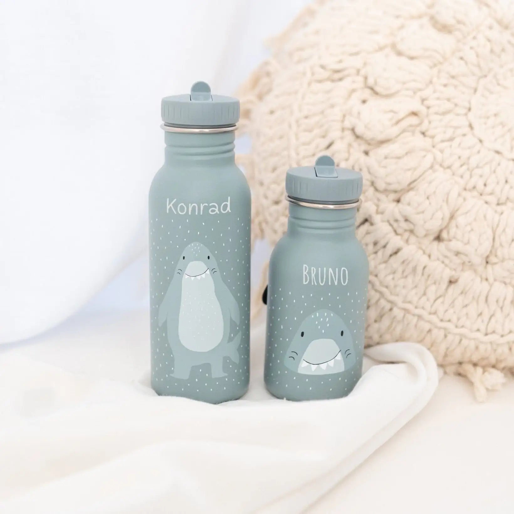 TRIXIE Kinder Trinkflasche personalisiert - Tiere - wunderwunsch
