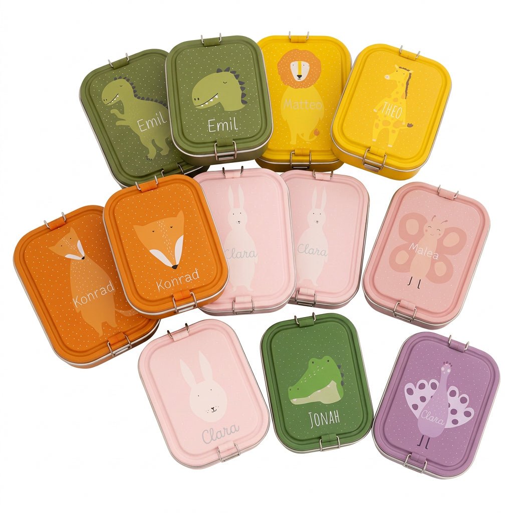 TRIXIE Lunchbox Edelstahl Tier personalisiert - wunderwunsch