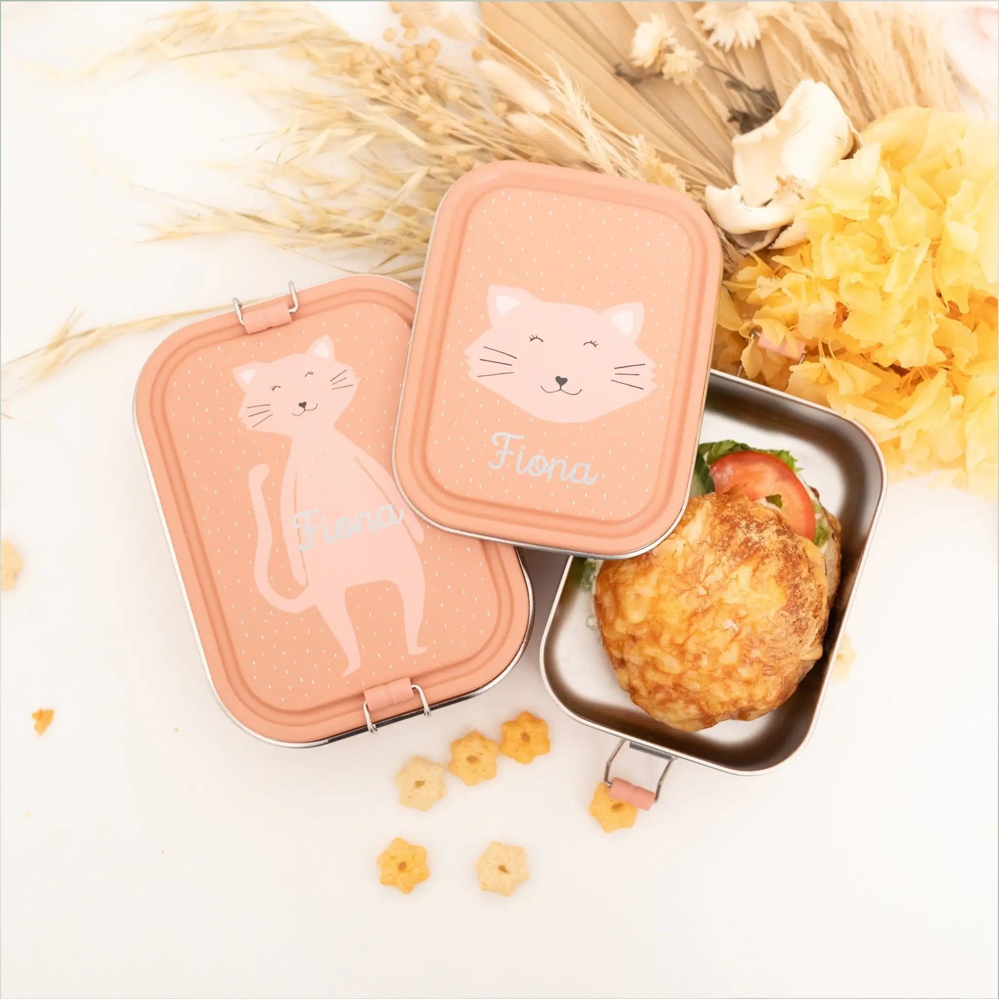 TRIXIE Lunchbox Edelstahl Tier personalisiert - wunderwunsch