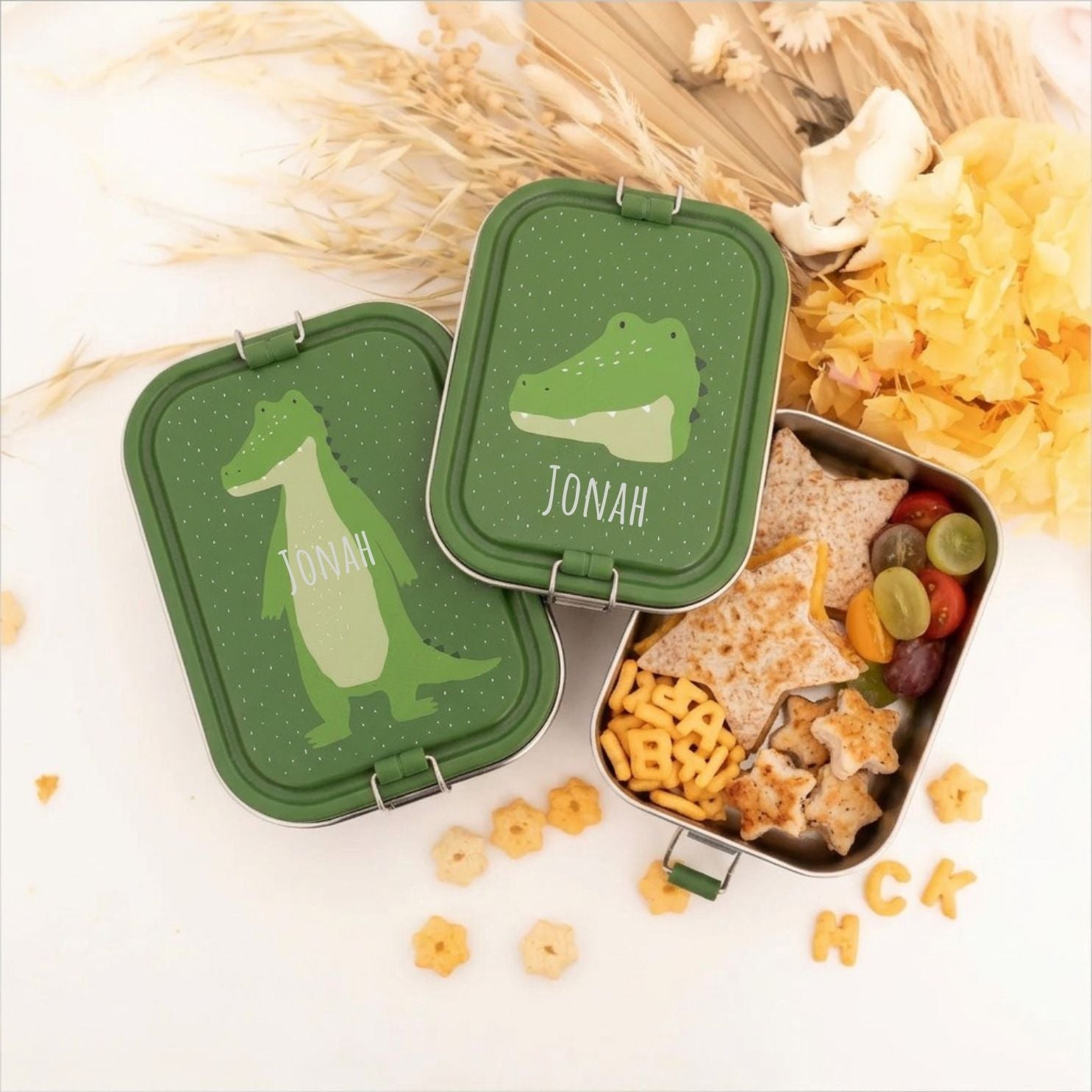 TRIXIE Lunchbox Edelstahl Tier personalisiert - wunderwunsch