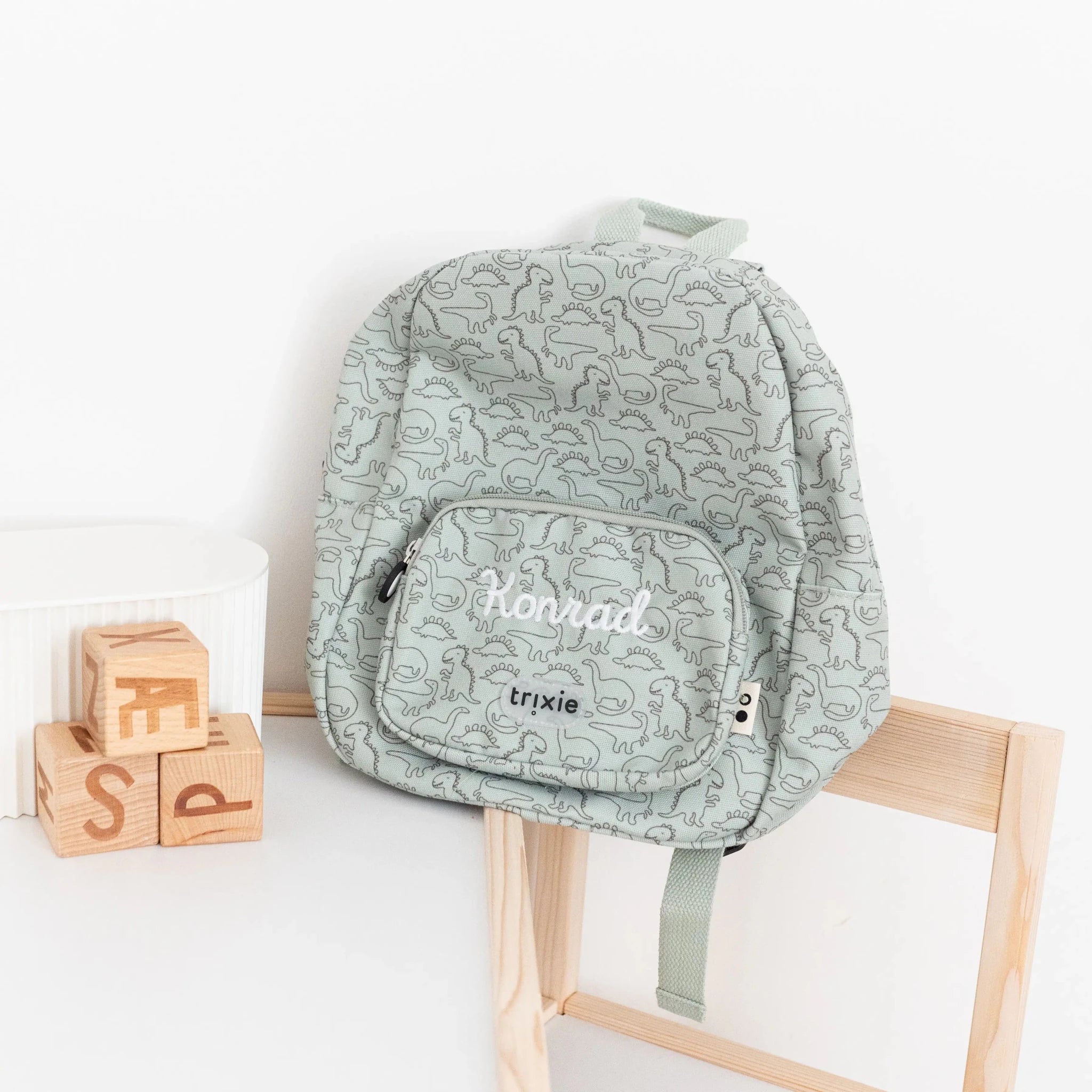 TRIXIE Rucksack mit Tierprint - personalisierbar - wunderwunsch