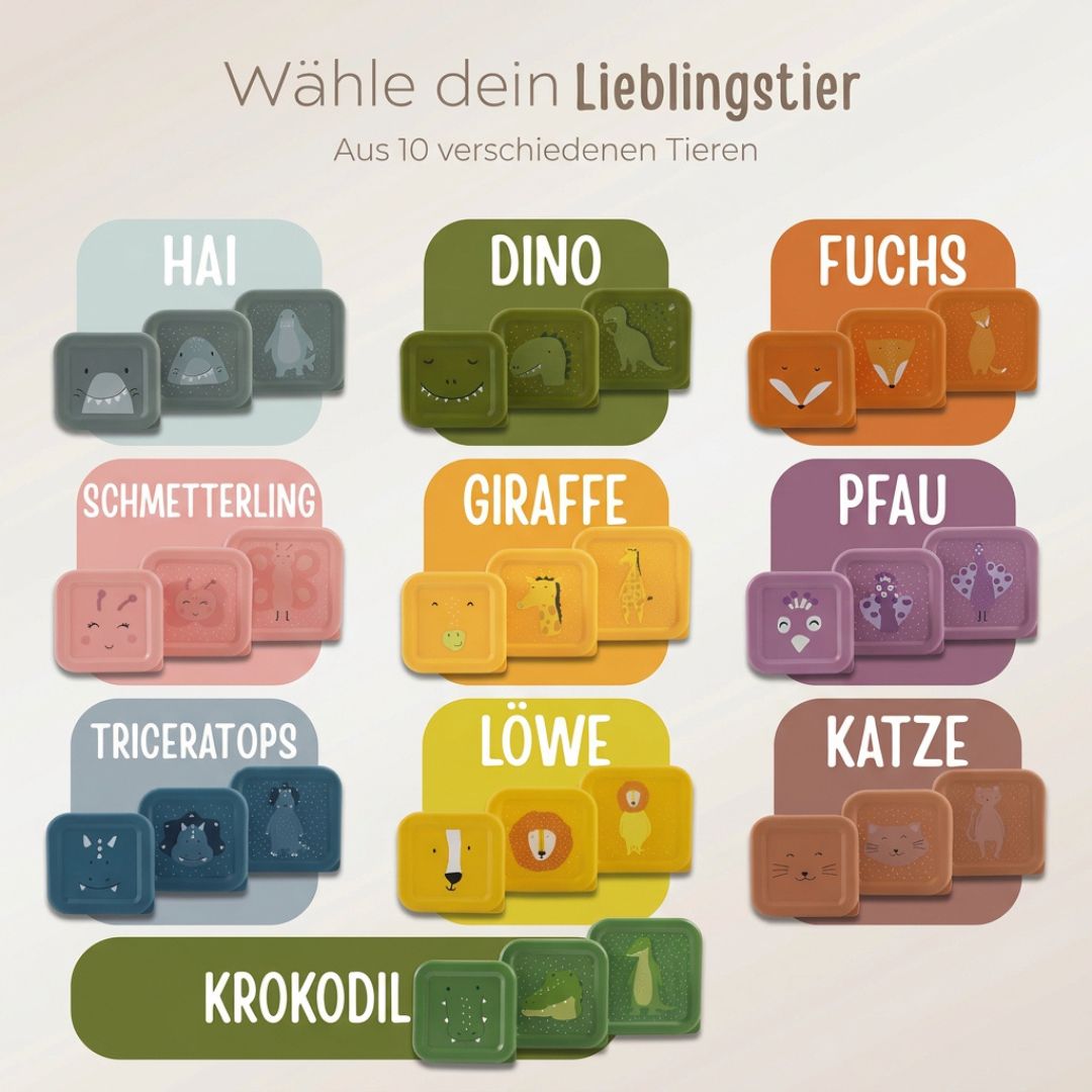 TRIXIE Snackbox 3er Set personalisiert - wunderwunsch