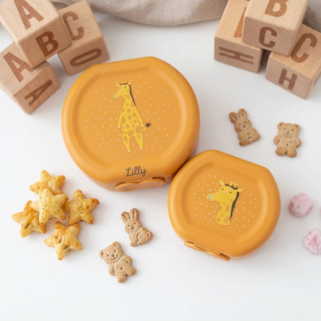 TRIXIE Snackbox rund 2er Set personalisiert - wunderwunsch