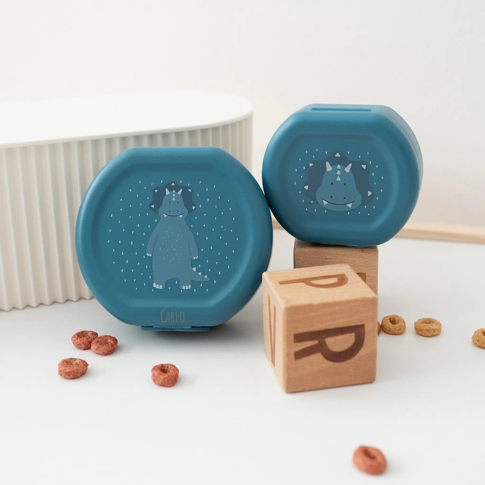 TRIXIE Snackbox rund 2er Set - Tiere - wunderwunsch