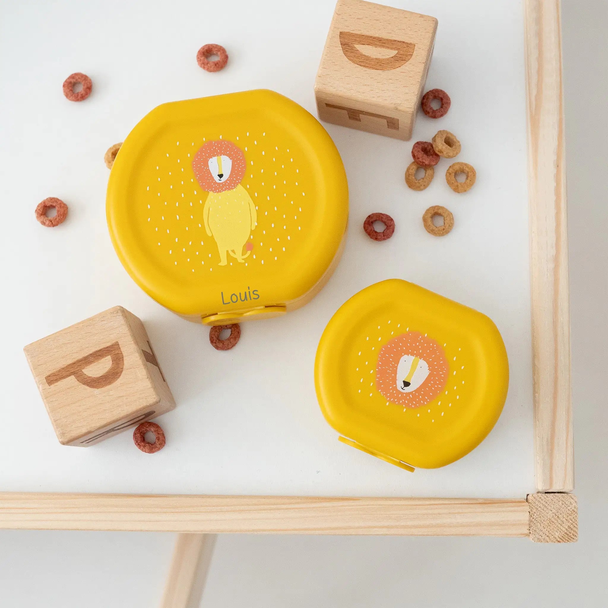 TRIXIE Snackbox rund 2er Set - Tiere - wunderwunsch