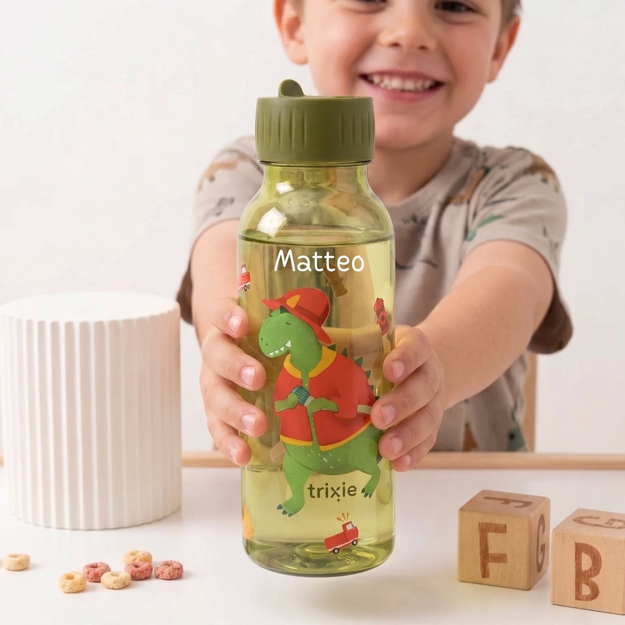 TRIXIE Trinkflasche Tritan 500ml personalisiert - wunderwunsch