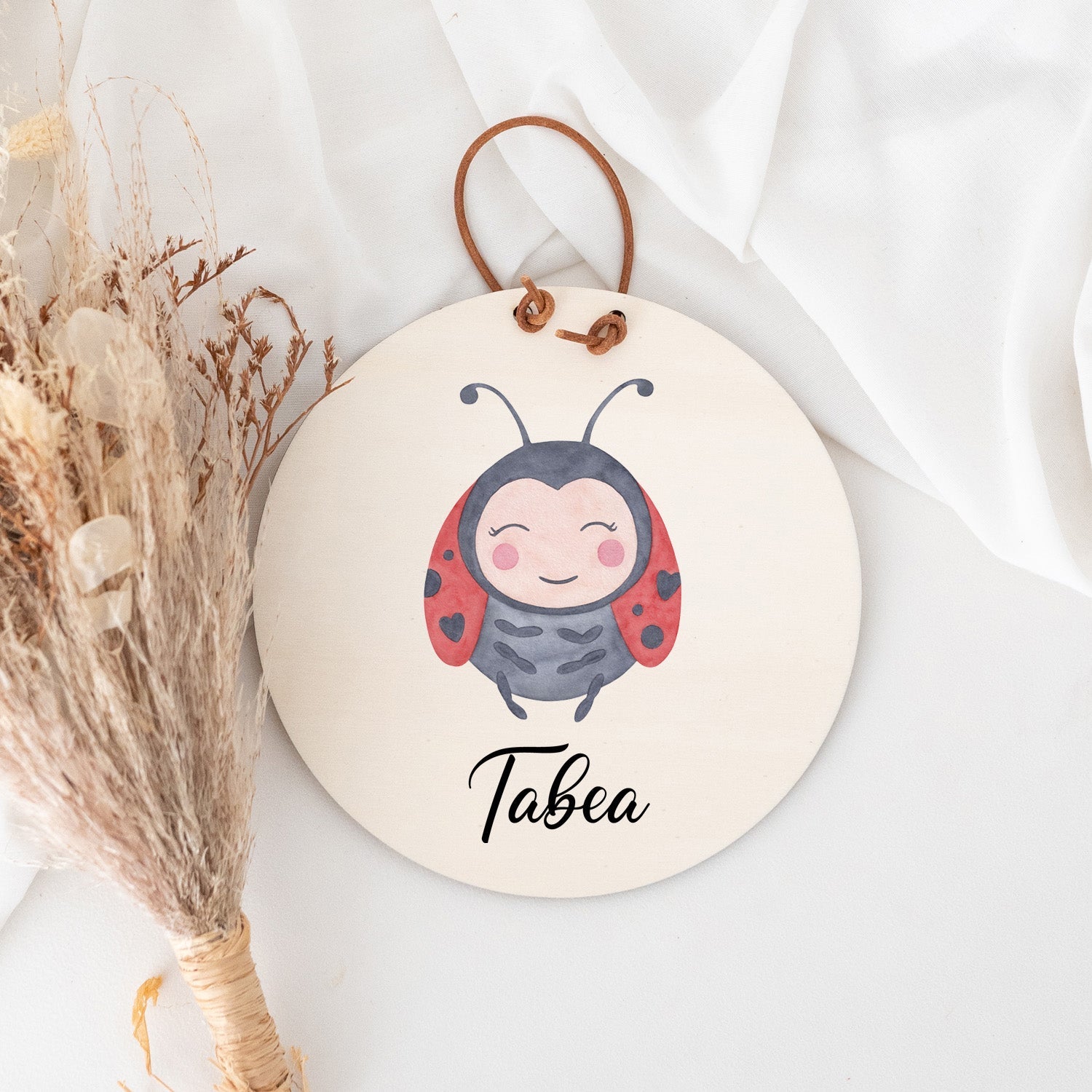 Türschild Kinderzimmer personalisiert - Tier Aquarell - wunderwunsch