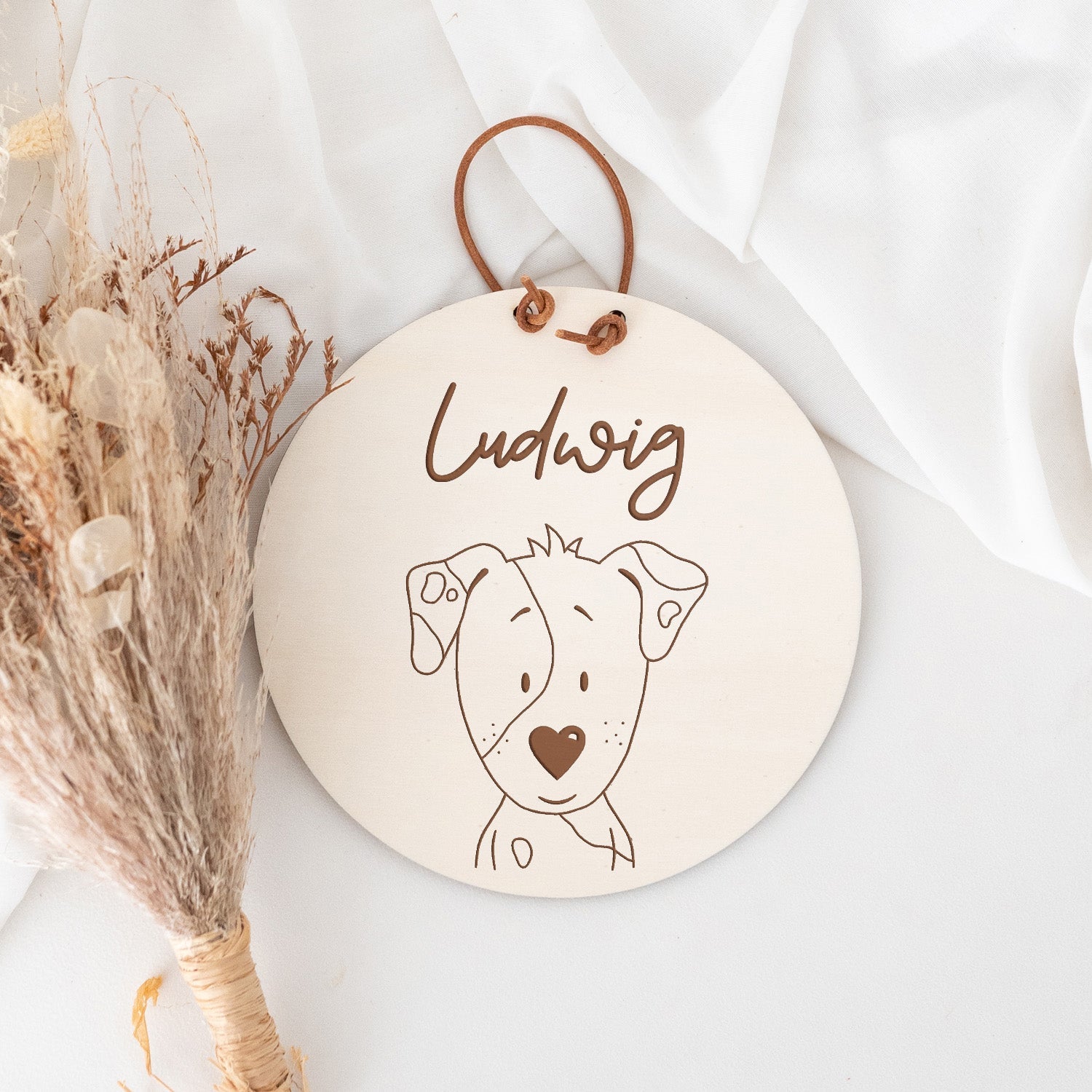 Türschild Kinderzimmer personalisiert - Tier Gravur - wunderwunsch