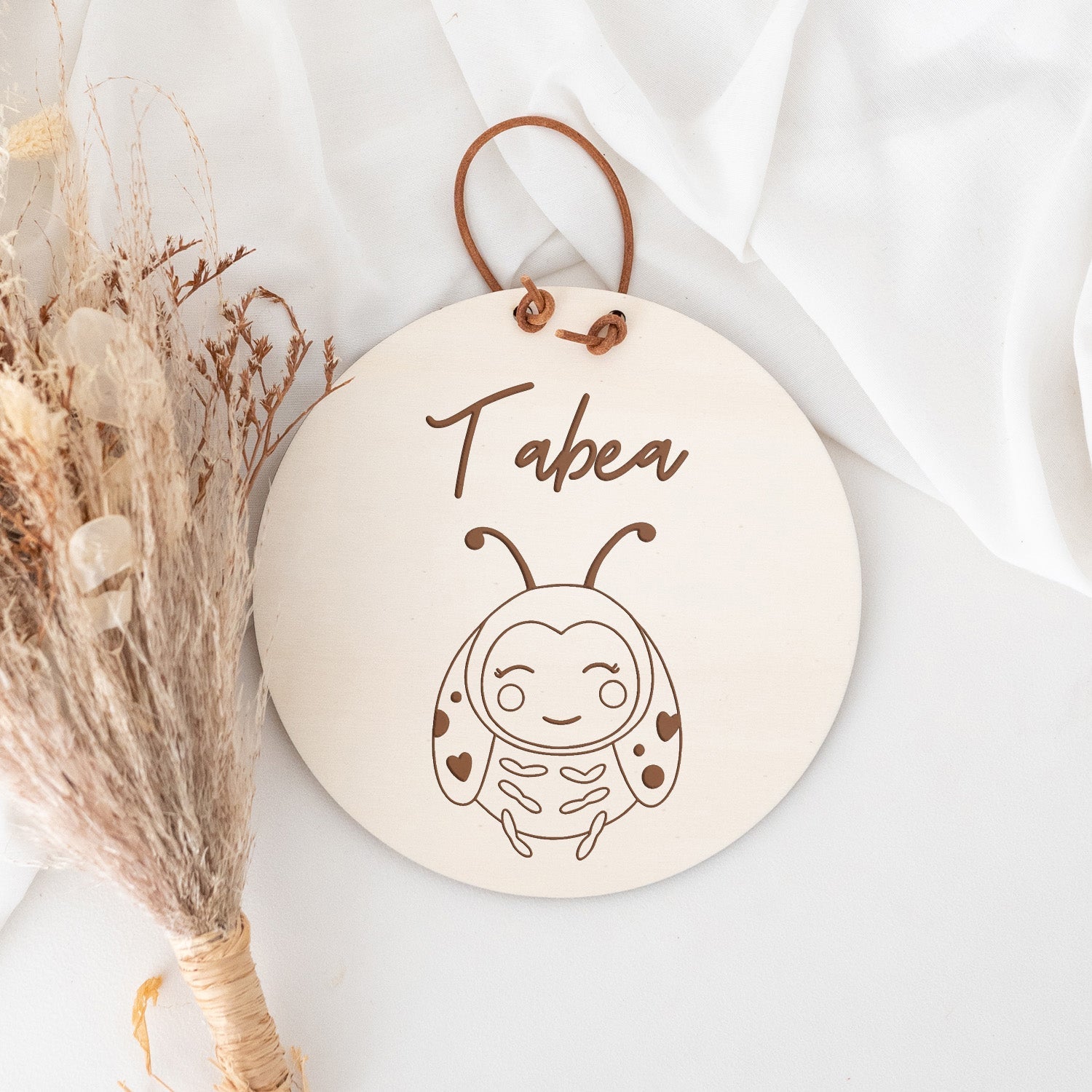Türschild Kinderzimmer personalisiert - Tier Gravur - wunderwunsch