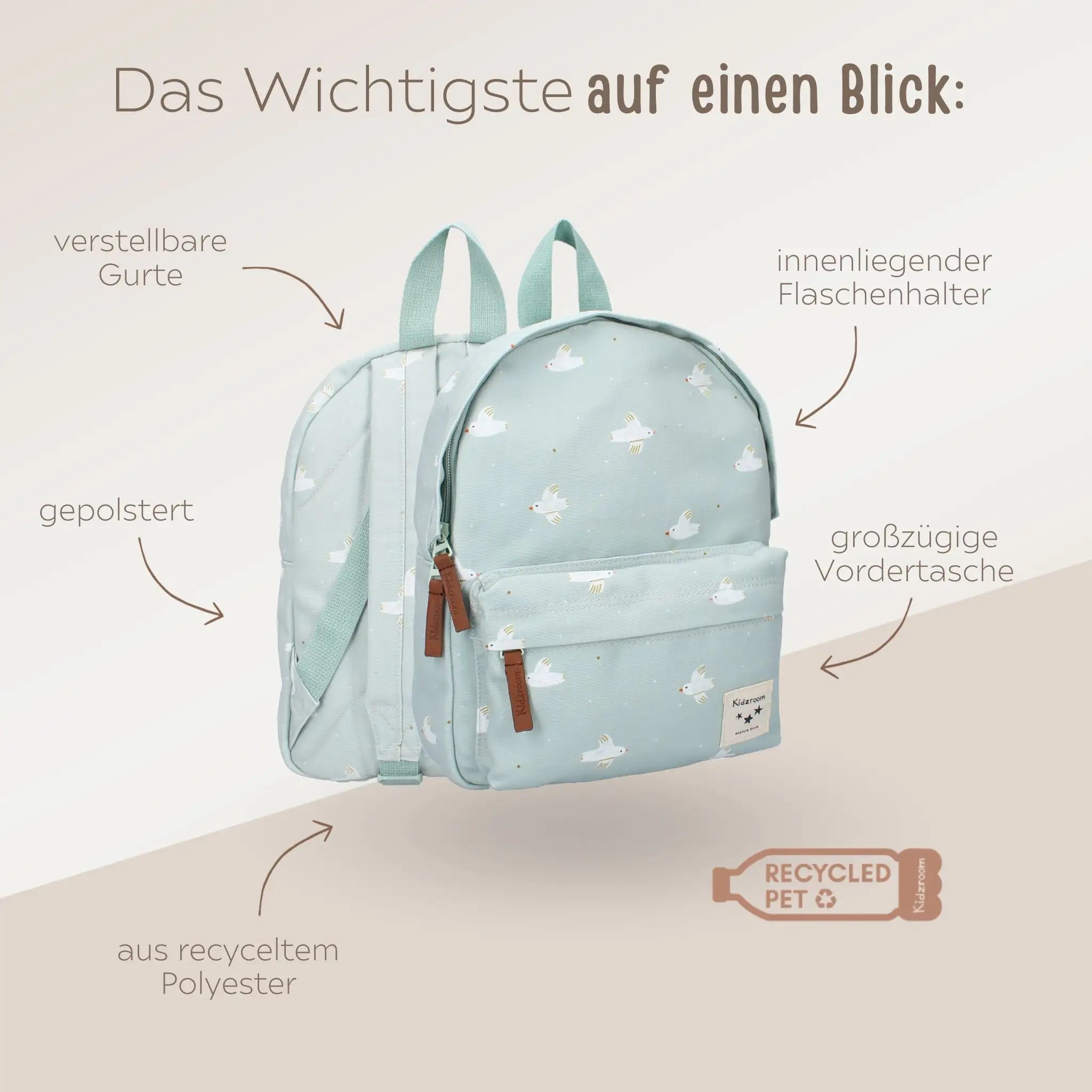 VADOBAG Rucksack personalisiert - wunderwunsch