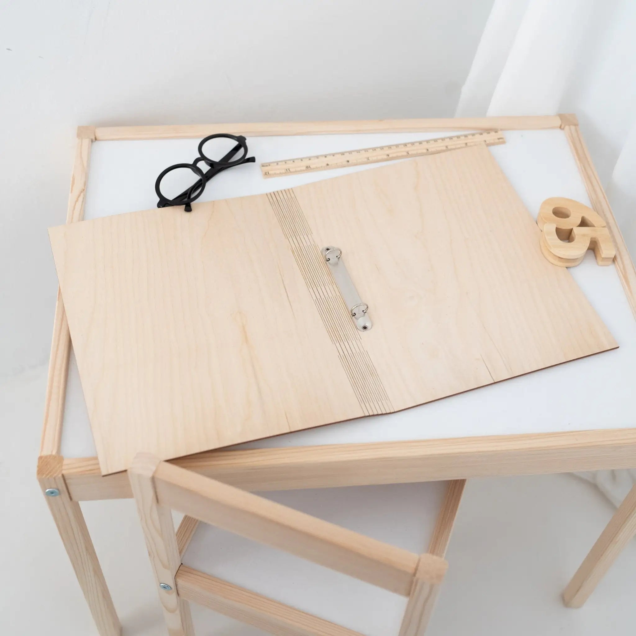 Zeugnismappe Holz personalisiert - Du bist so viel mehr - wunderwunsch