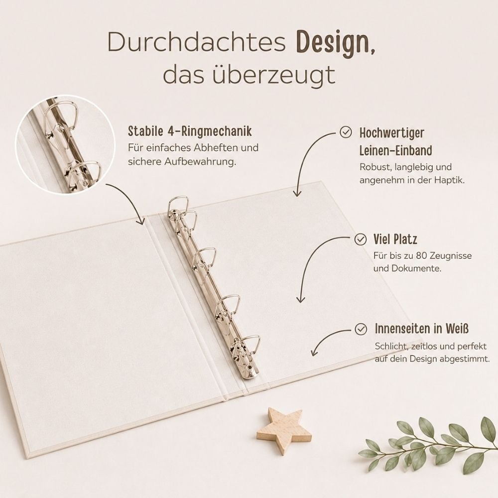 Zeugnismappe Stoff personalisiert - Fußball Aquarell - wunderwunsch
