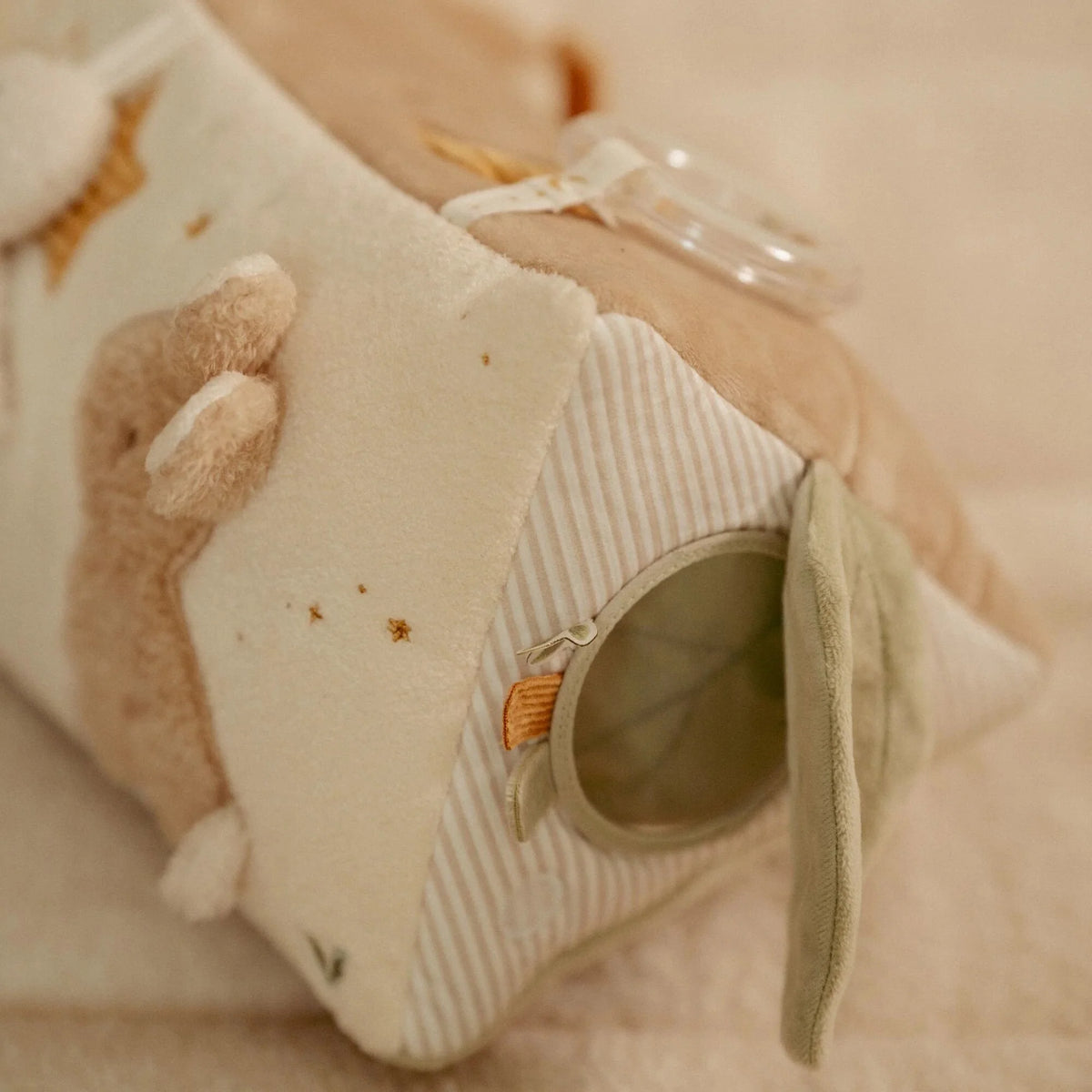 LITTLE DUTCH Aktivitätsdreieck Soft - Newborn Naturals