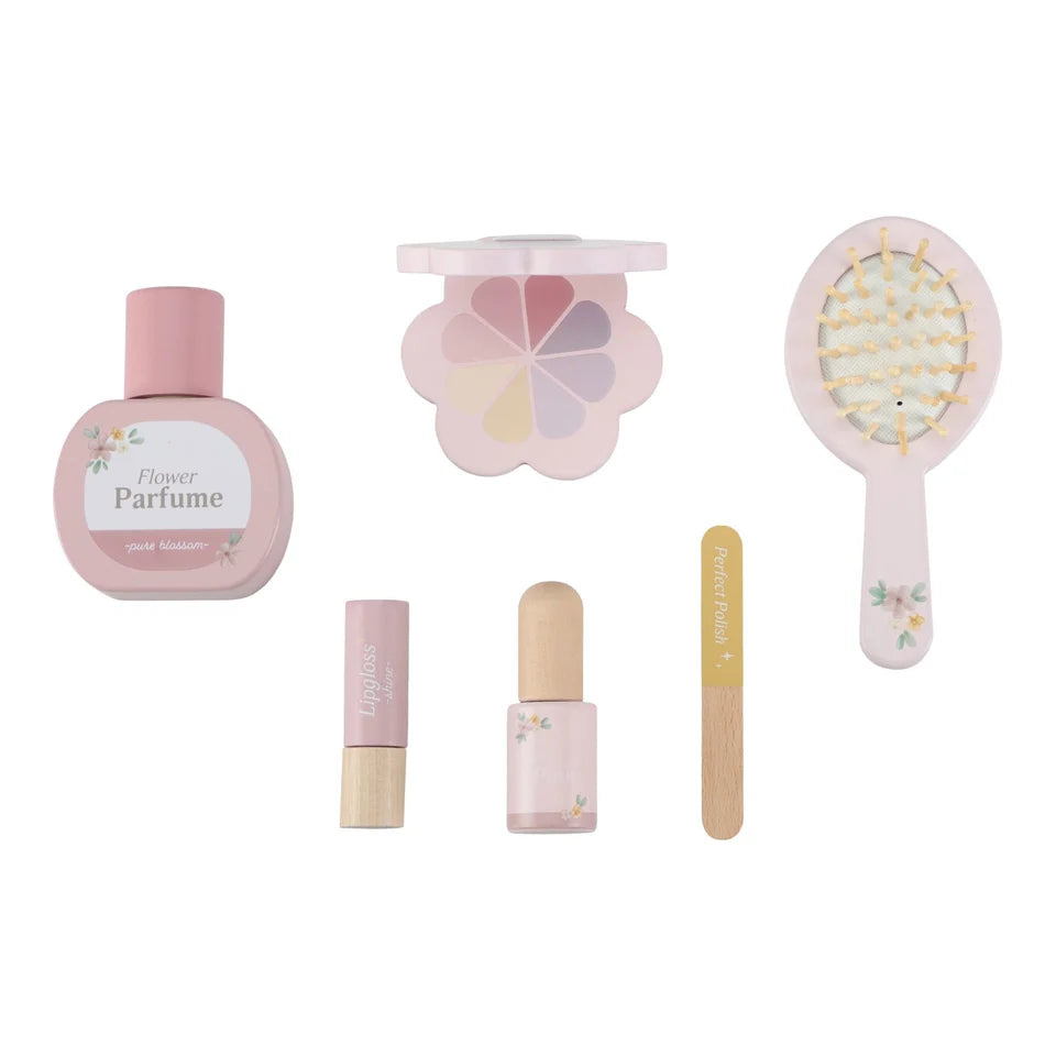 LITTLE DUTCH Holz Frisiertisch klein - Rosa - Essentials