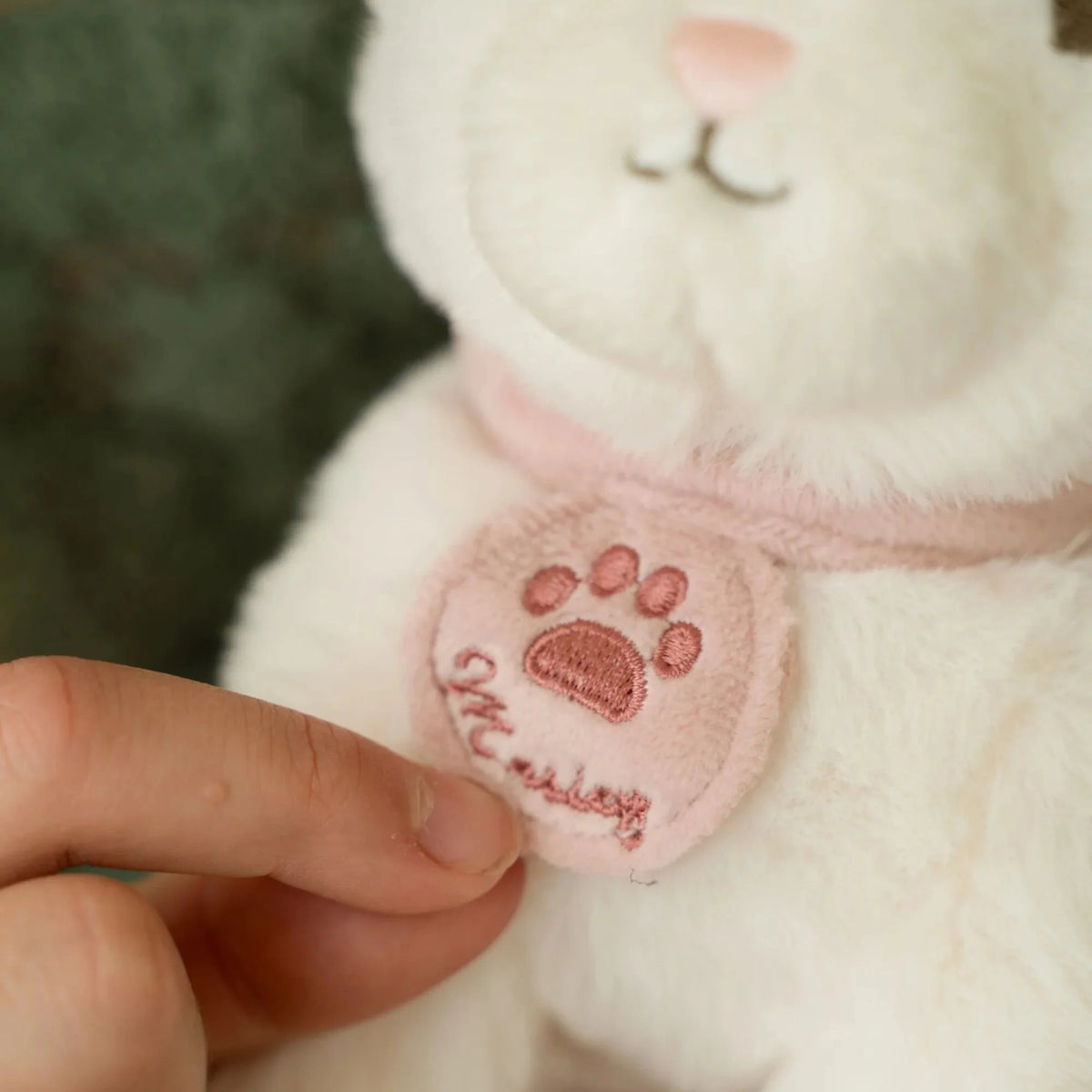 LITTLE DUTCH Kuschelkatze in Tasche rosa