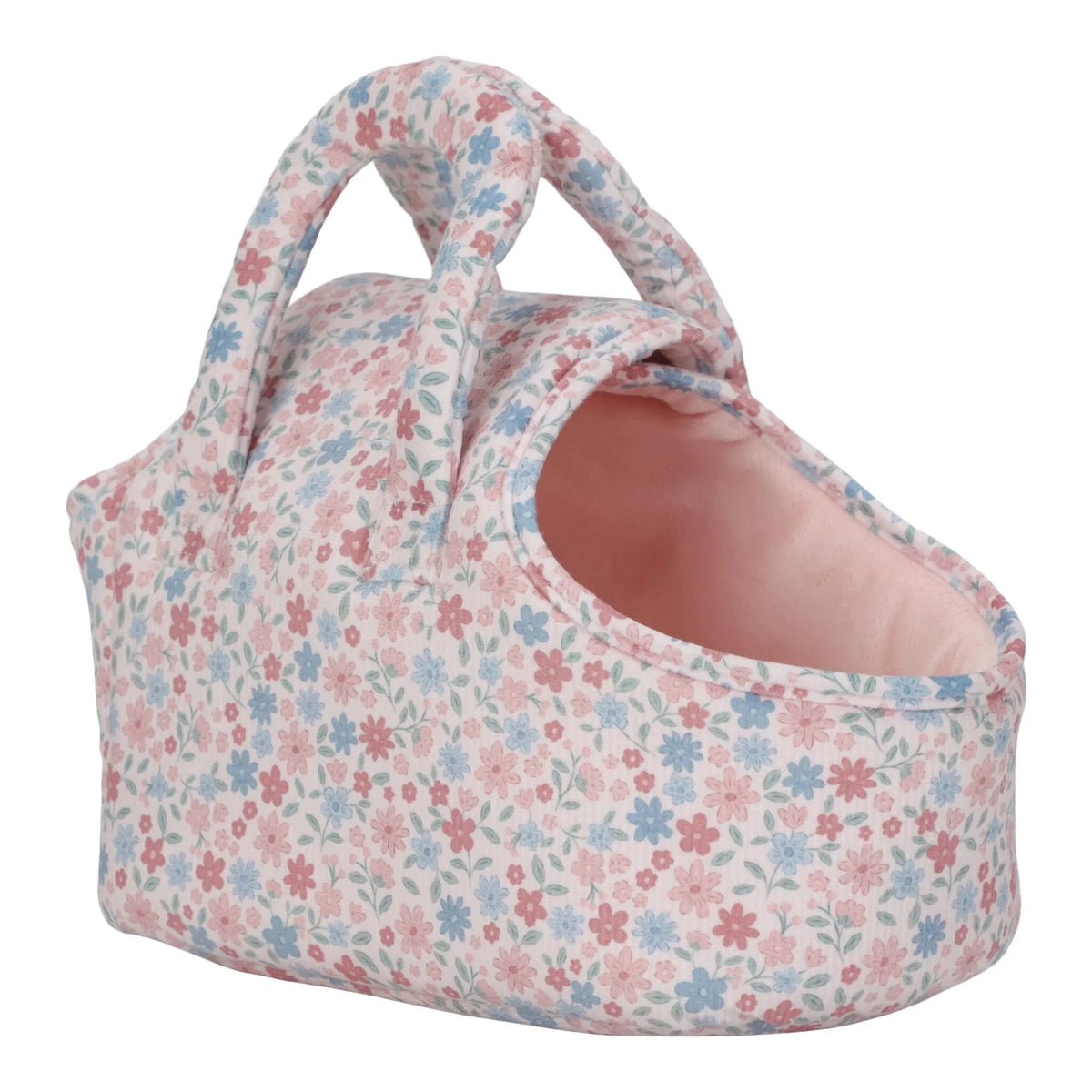 LITTLE DUTCH Kuschelkatze in Tasche rosa