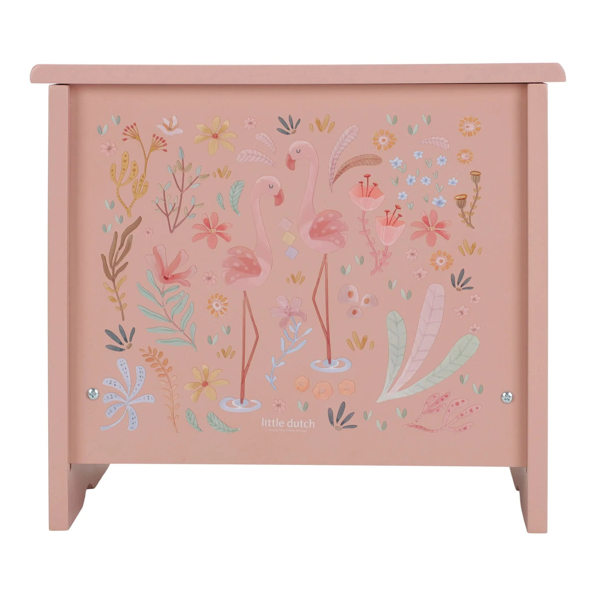LITTLE DUTCH Holz Klavier - Rosa - Safari Friends