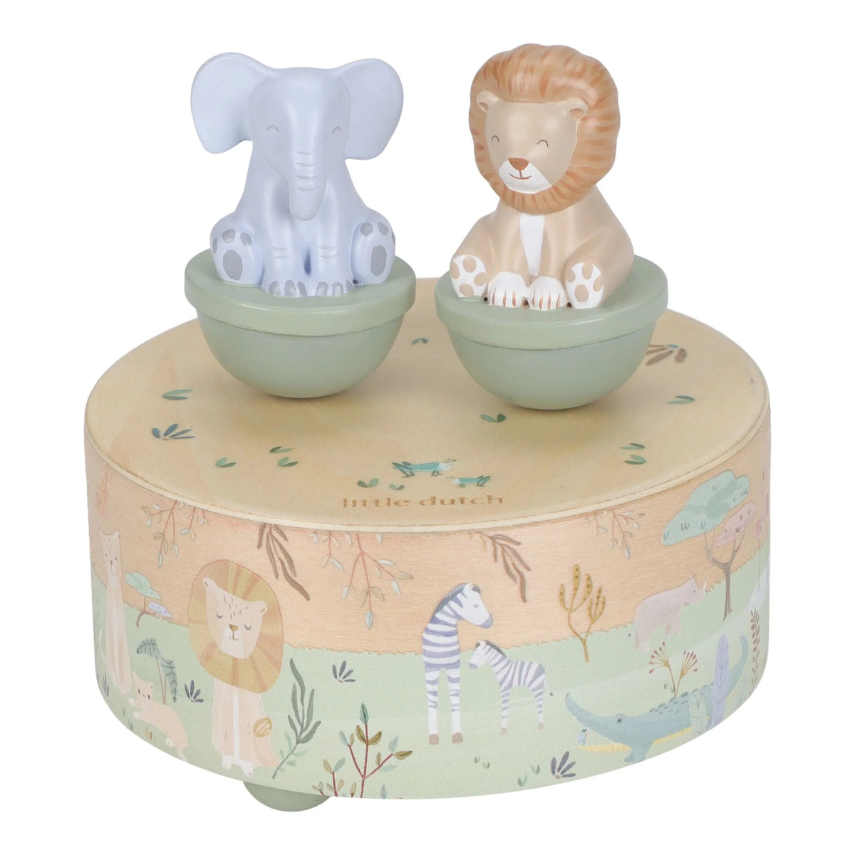 LITTLE DUTCH Spieluhr - Safari Friends