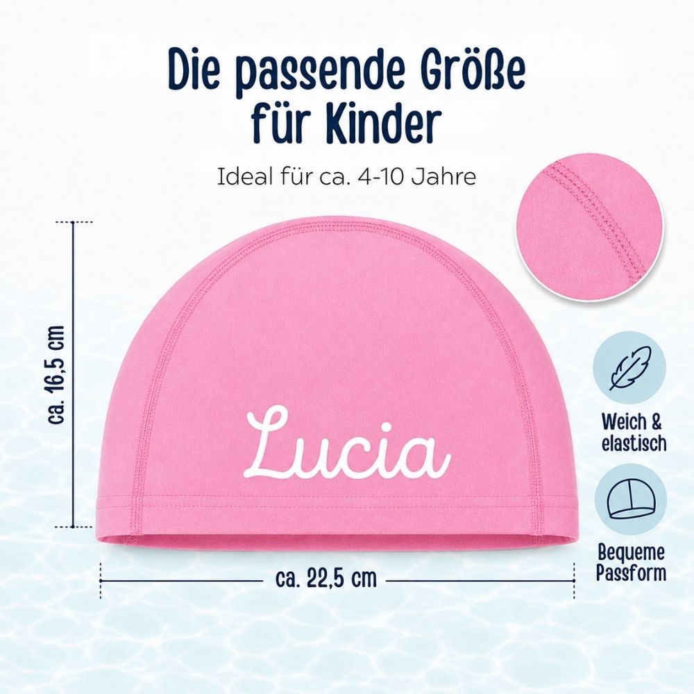 Badekappe Kinder personalisiert