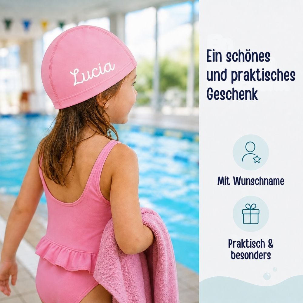 Badekappe Kinder personalisiert