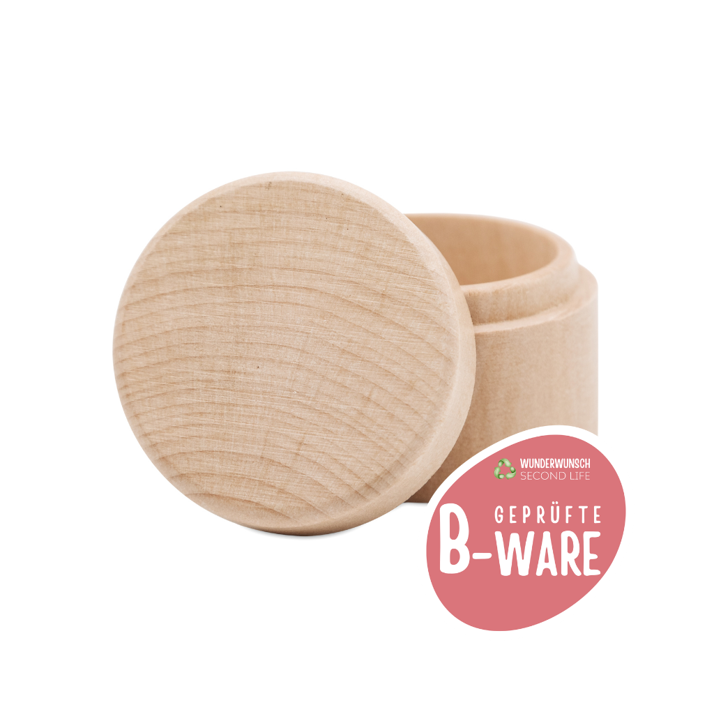 B-WARE Milchzahndose aus Holz