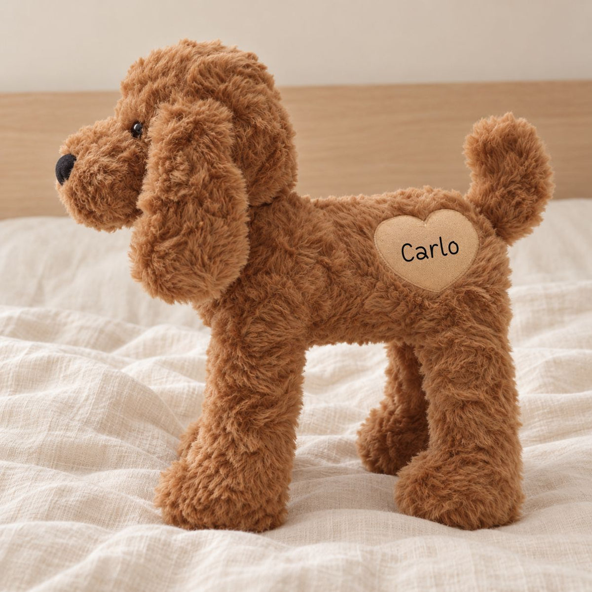 Hund Kuscheltier personalisiert