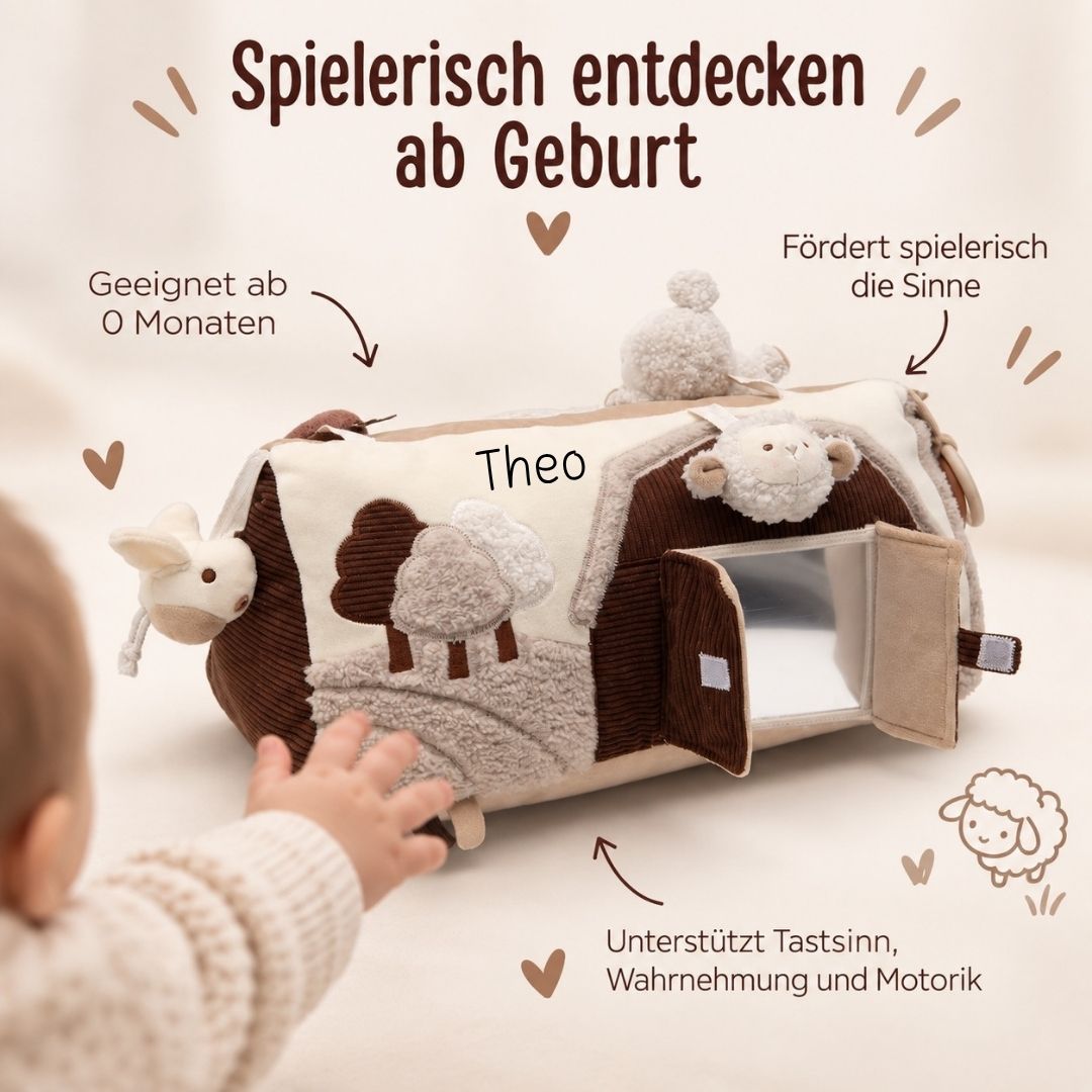 JOLLEIN Aktivitäten-Dreieck personalisiert - Schaf
