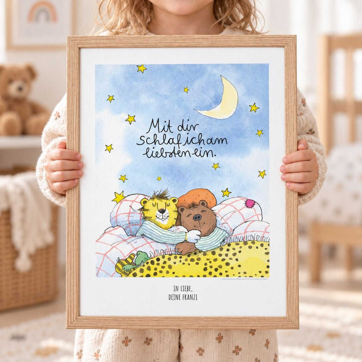 JANOSCH Poster - Schlaf Gut